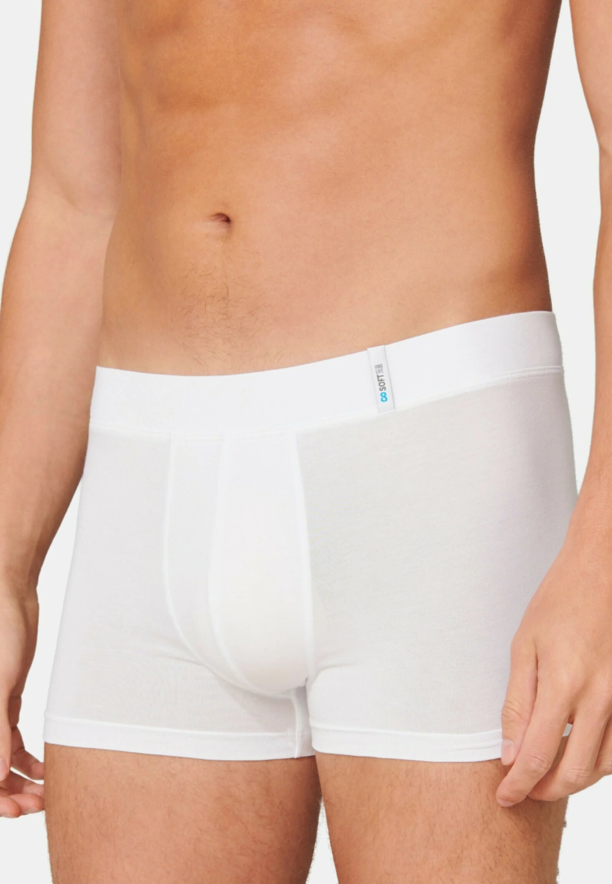 Bauli Schiesser Long Life Soft, confezione da 4 – Bianco
