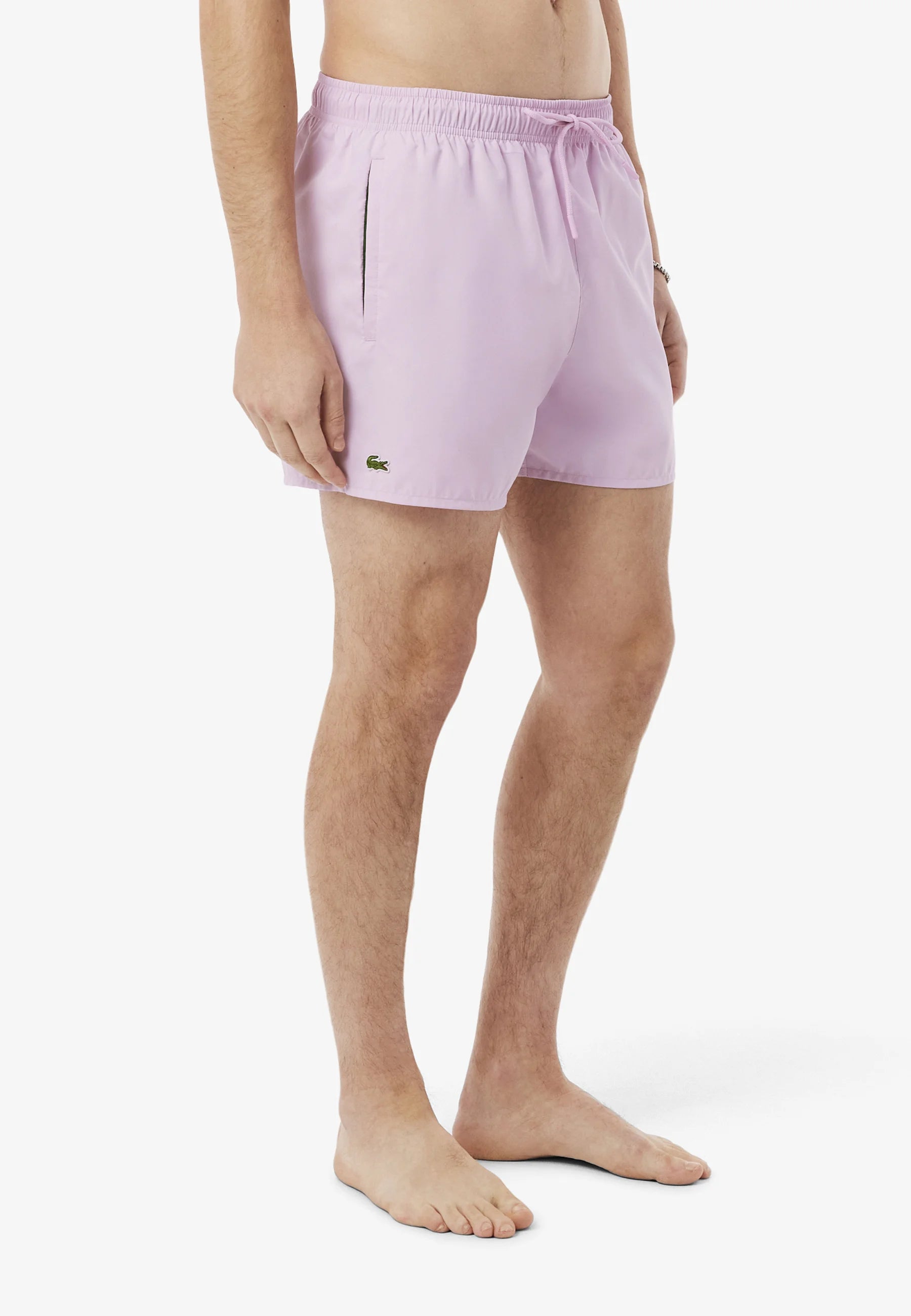 Lacoste Swim Shorts – Rose Vert-MW