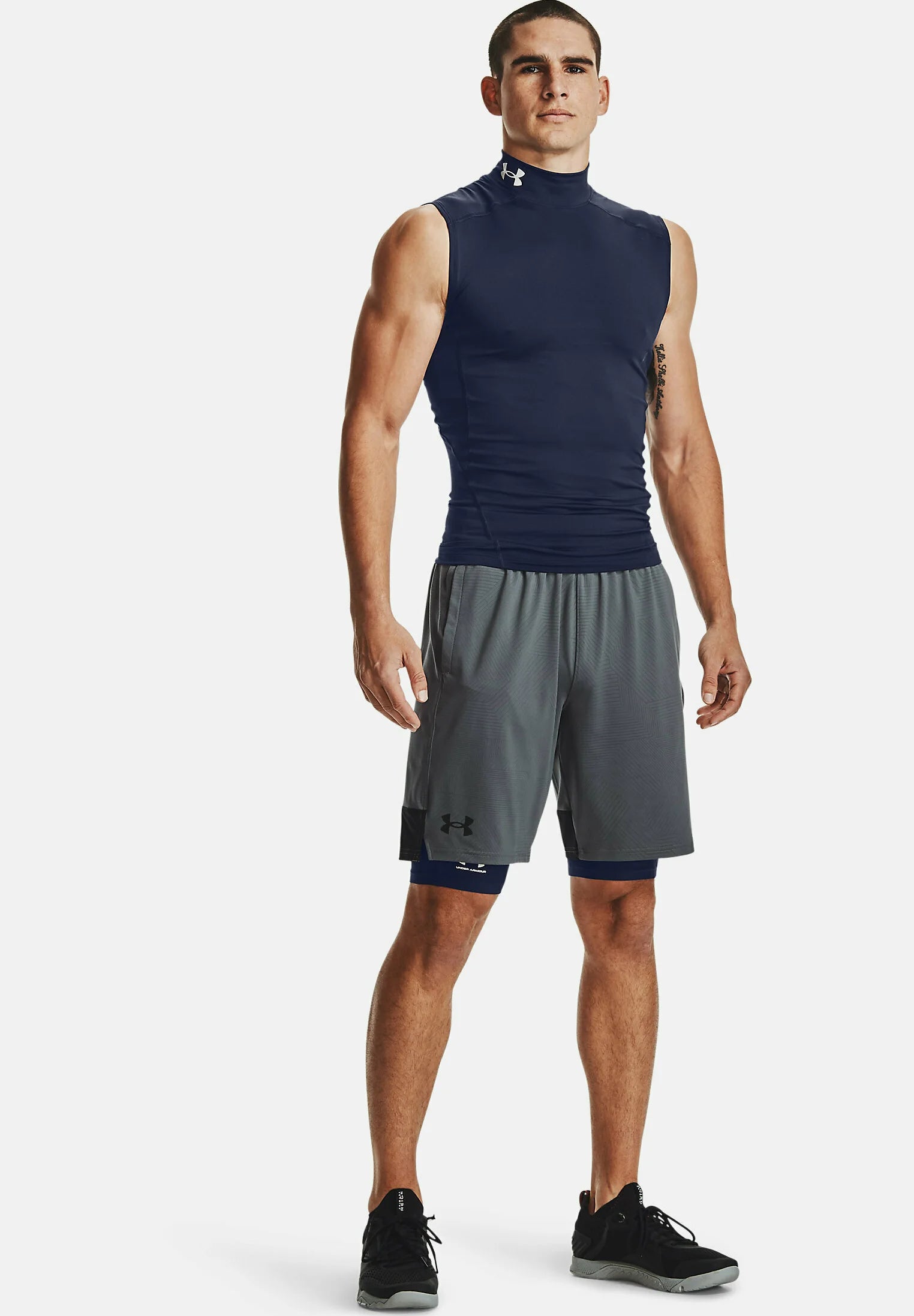 Under Armour HeatGear Pocket Performance-Hose – Mitternachtsmarine