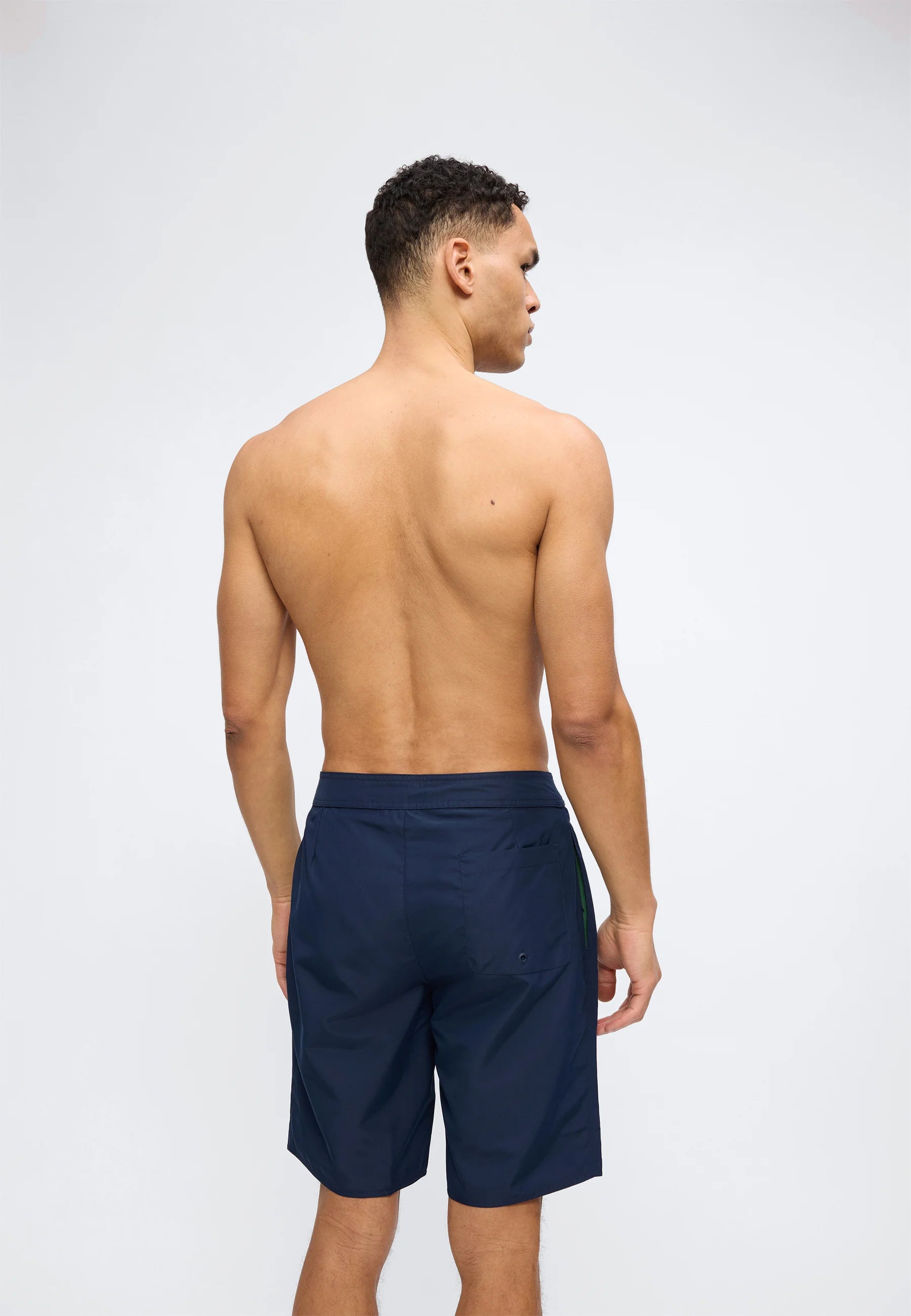 Szorty kąpielowe Lacoste Maillot De Bain – granatowe