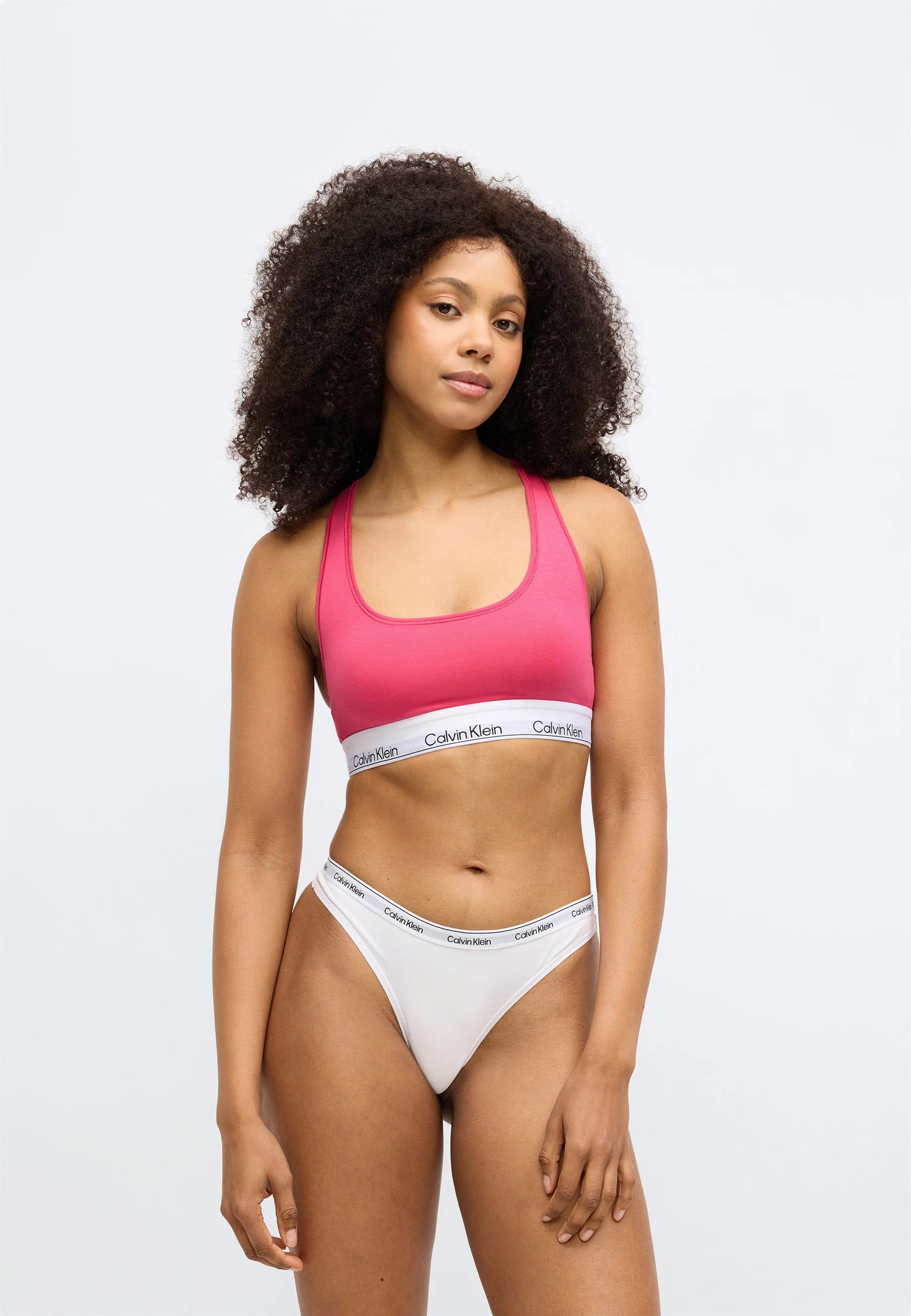 Calvin Klein Bustier Soft Bra – Vibrant Pink