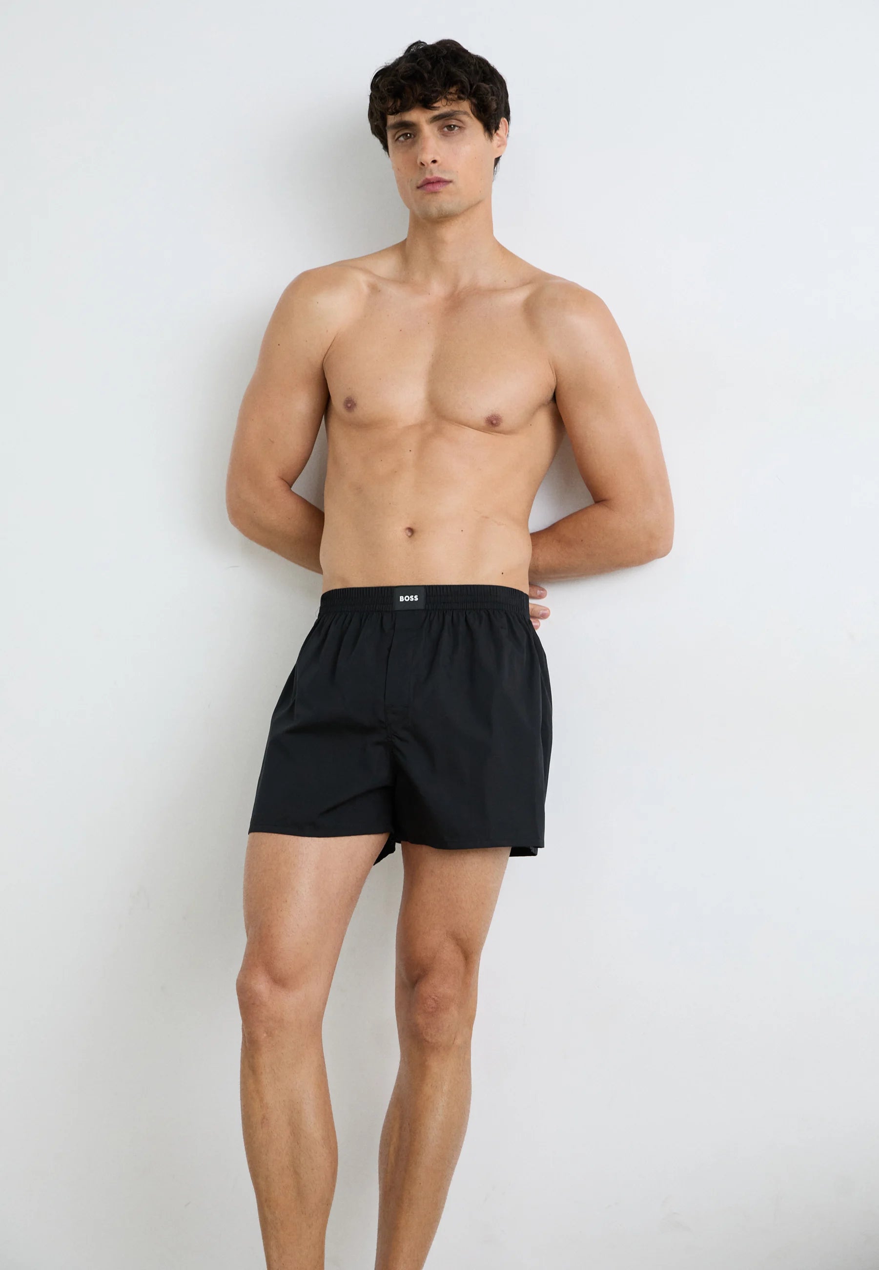 Lot de 2 boxers BOSS Peach - Noir