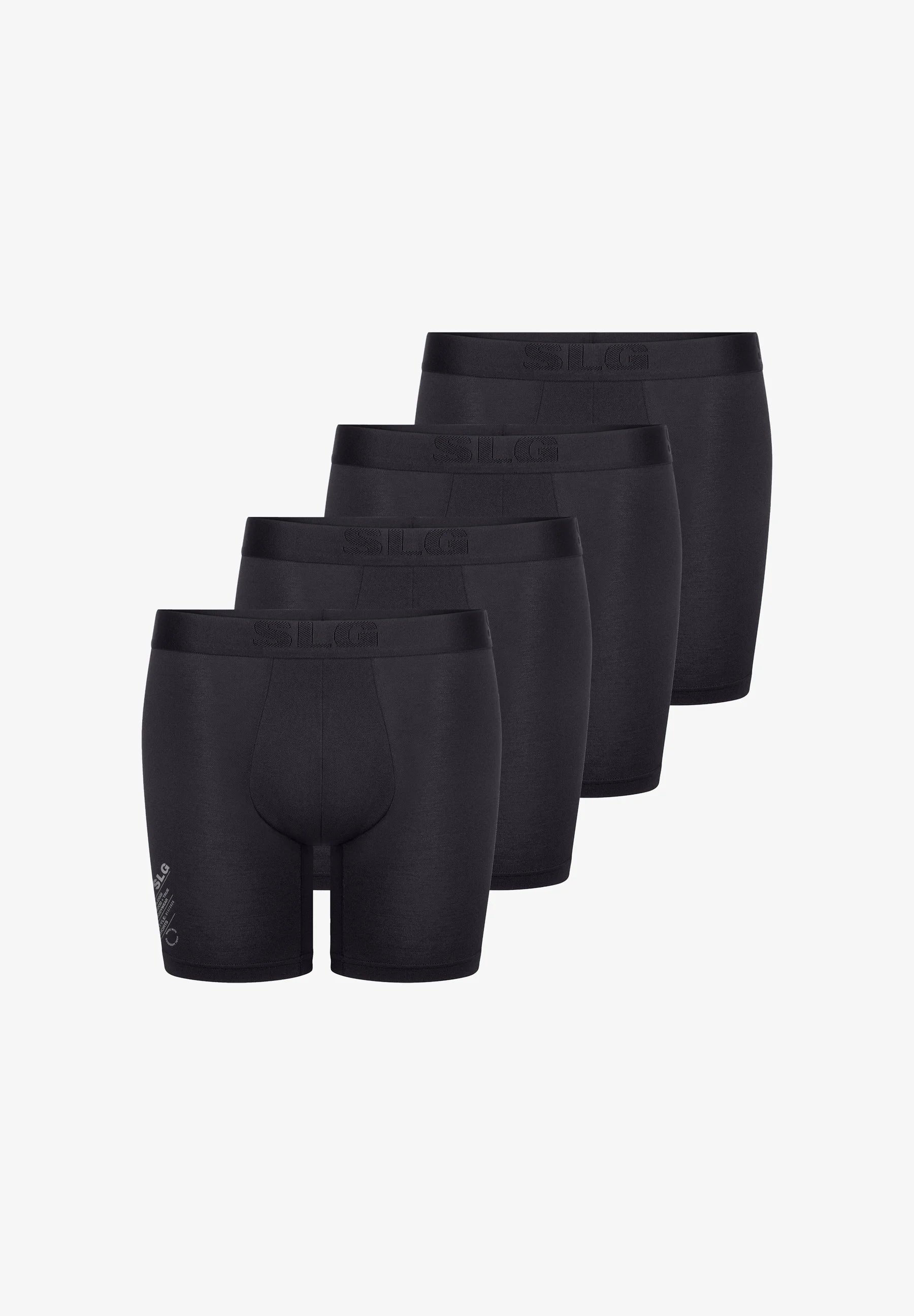 Sloggi Base Soft Boxershorts 4er-Pack – Schwarz