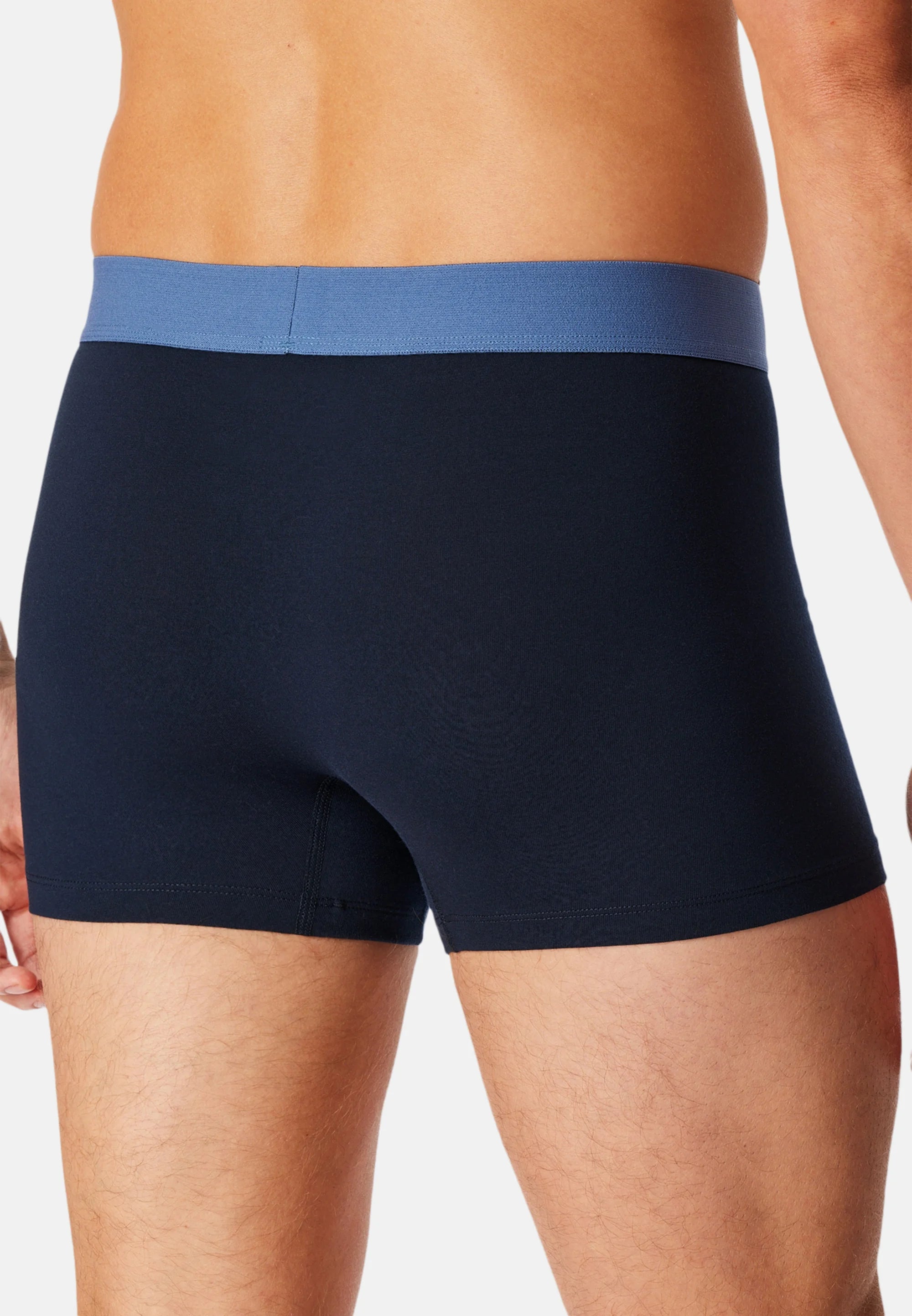 Schiesser 95 5 Cotton 9 Pack Trunks – tmavě modrá, černá