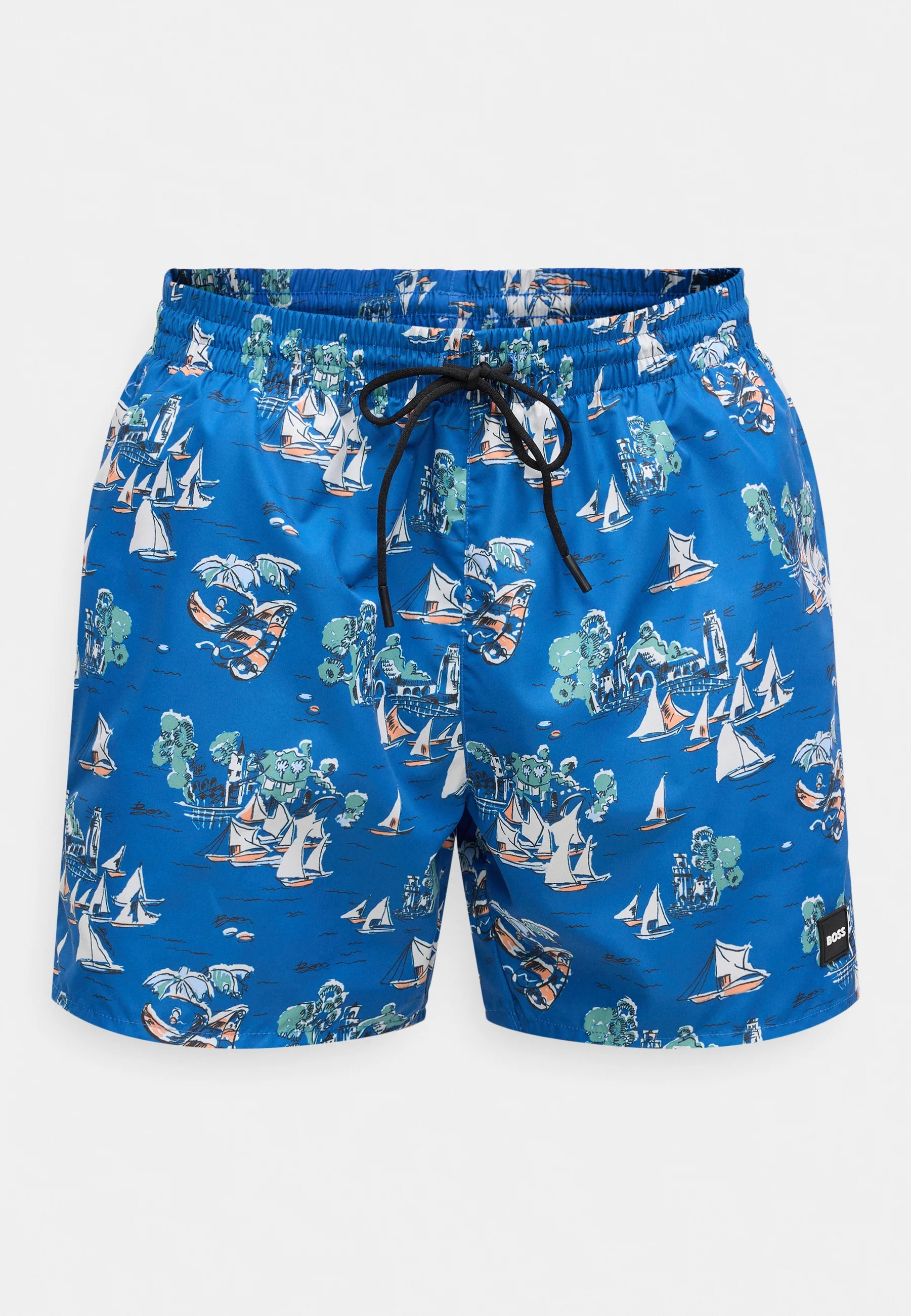 BOSS Piranha Badeshorts – Hellblau