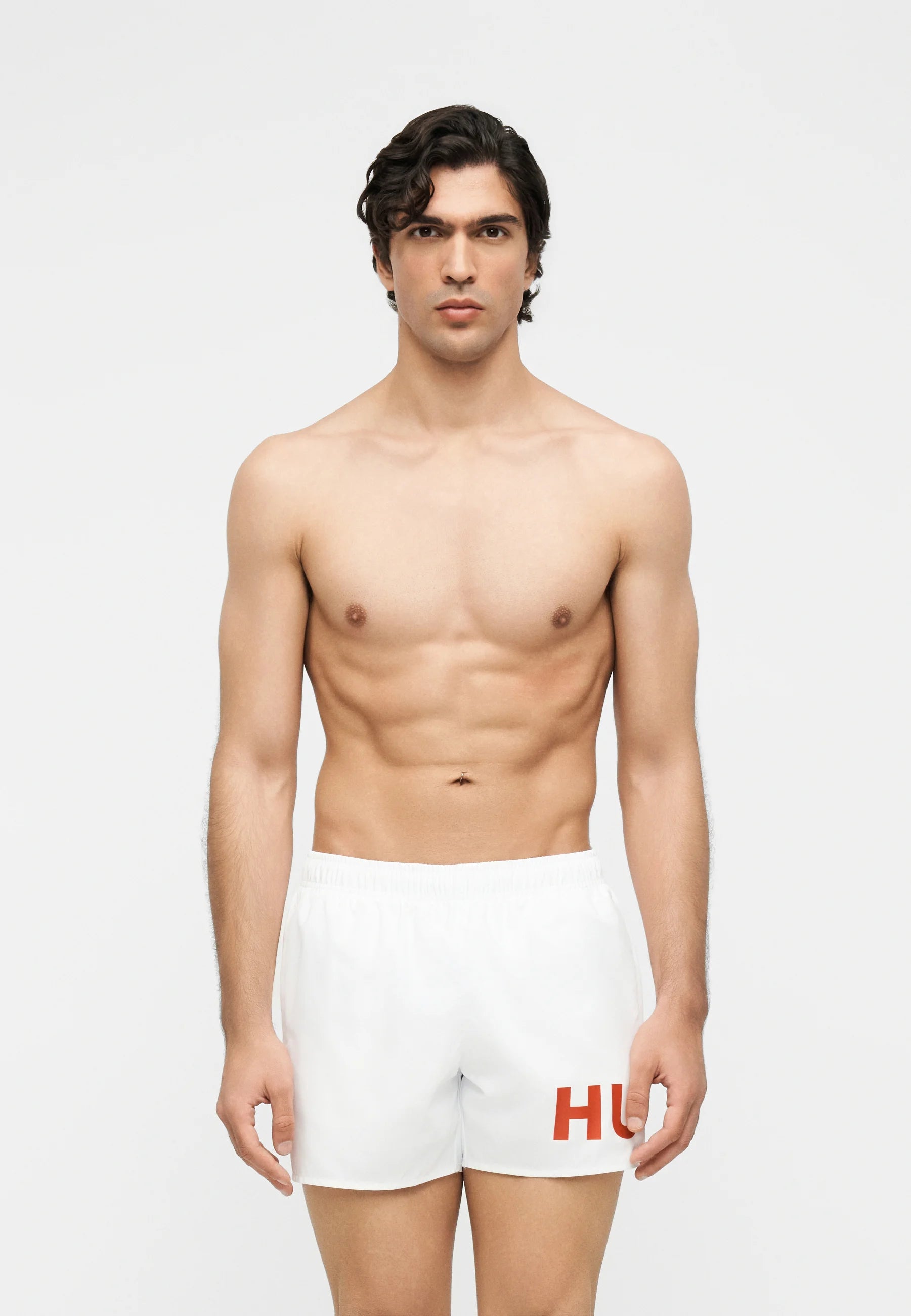 Pantaloncini da bagno HUGO Makai – Bianco