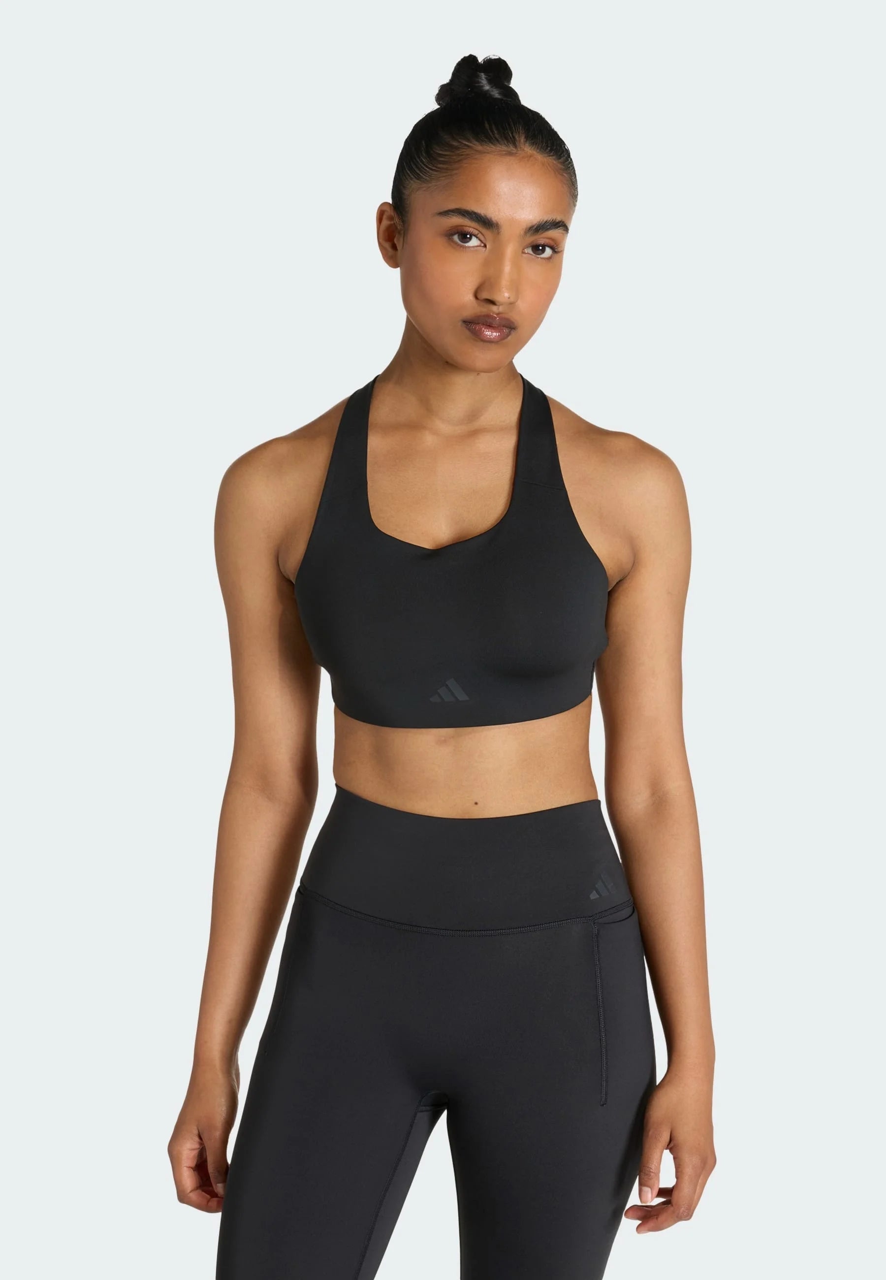 Adidas Performance Optime Power High Support Bra – Black