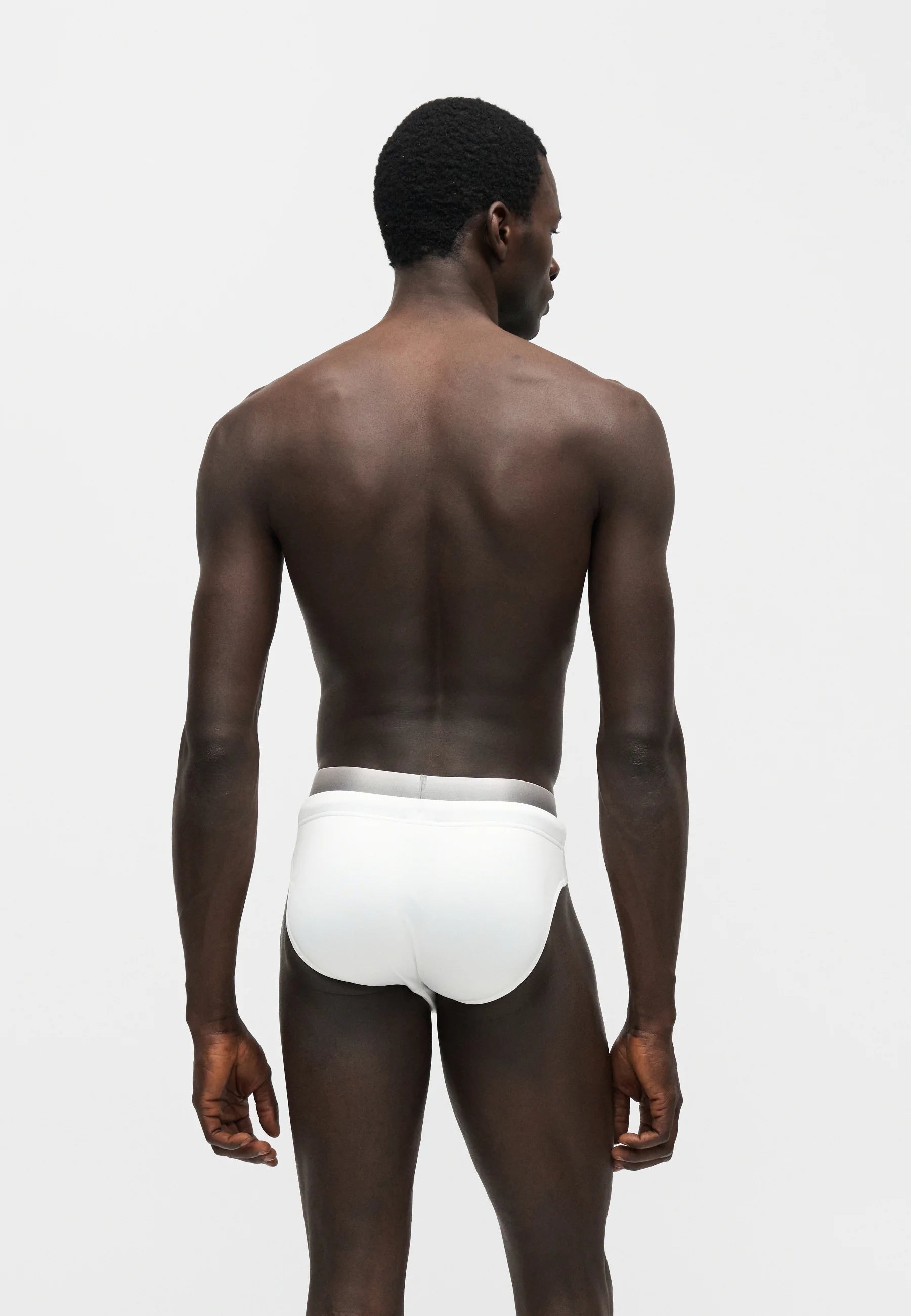 Plavecké kalhotky Emporio Armani EA7 Logoband – bílé