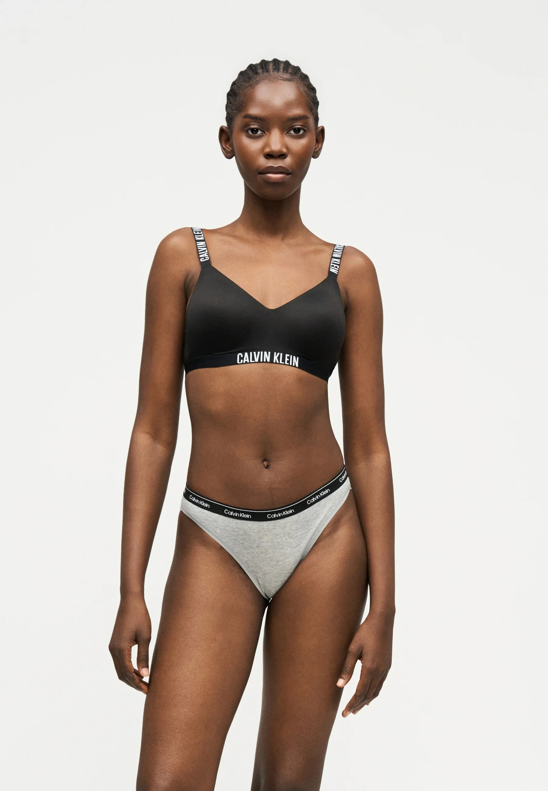 Calvin Klein Icon Logo Slips – 7er-Pack, Shoreline, Grey Heather, Antarctic Blue