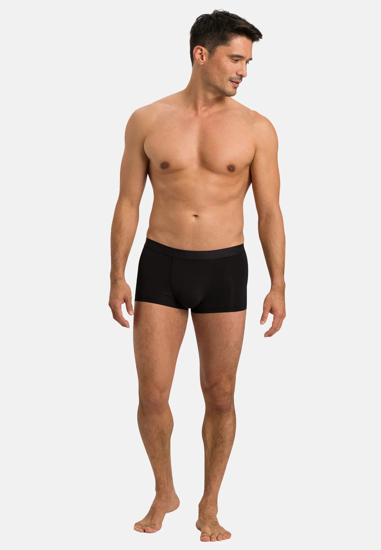 HANRO MICRO TOUCH Boxer – Noir