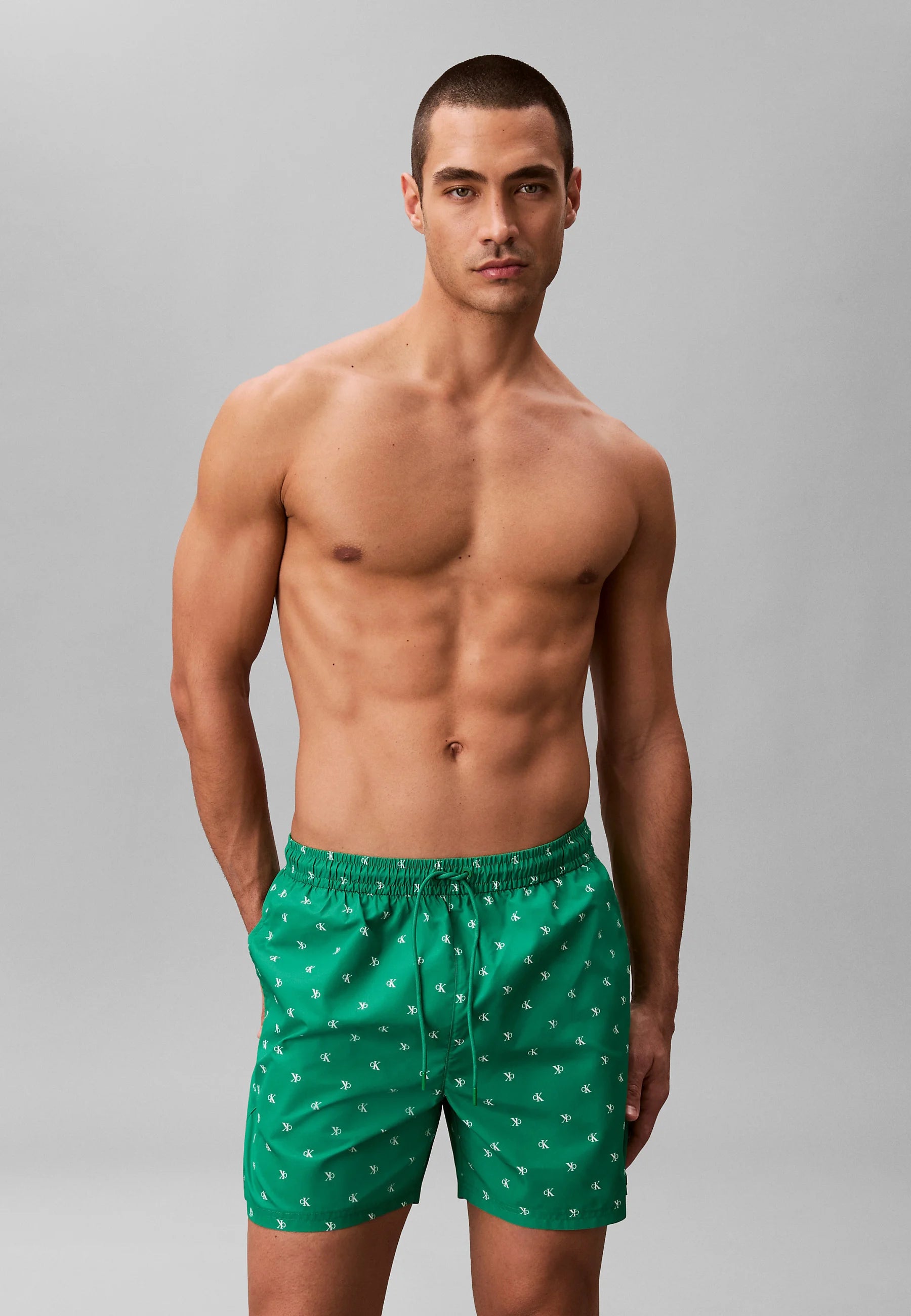 Szorty kąpielowe Calvin Klein – Diamond Logo Mardi Gras