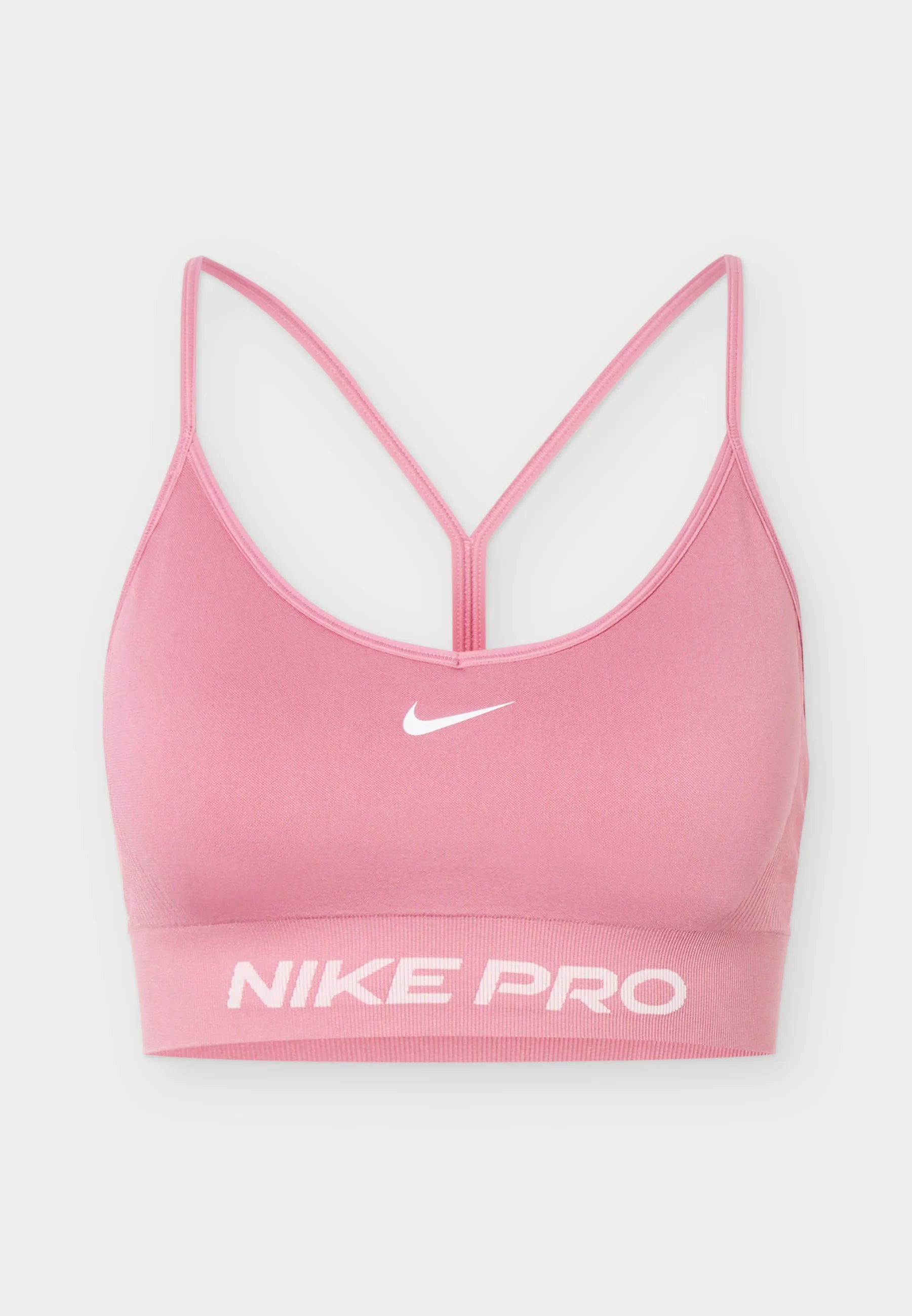 Podprsenka Nike Performance Light Support – pivoňka, bílá