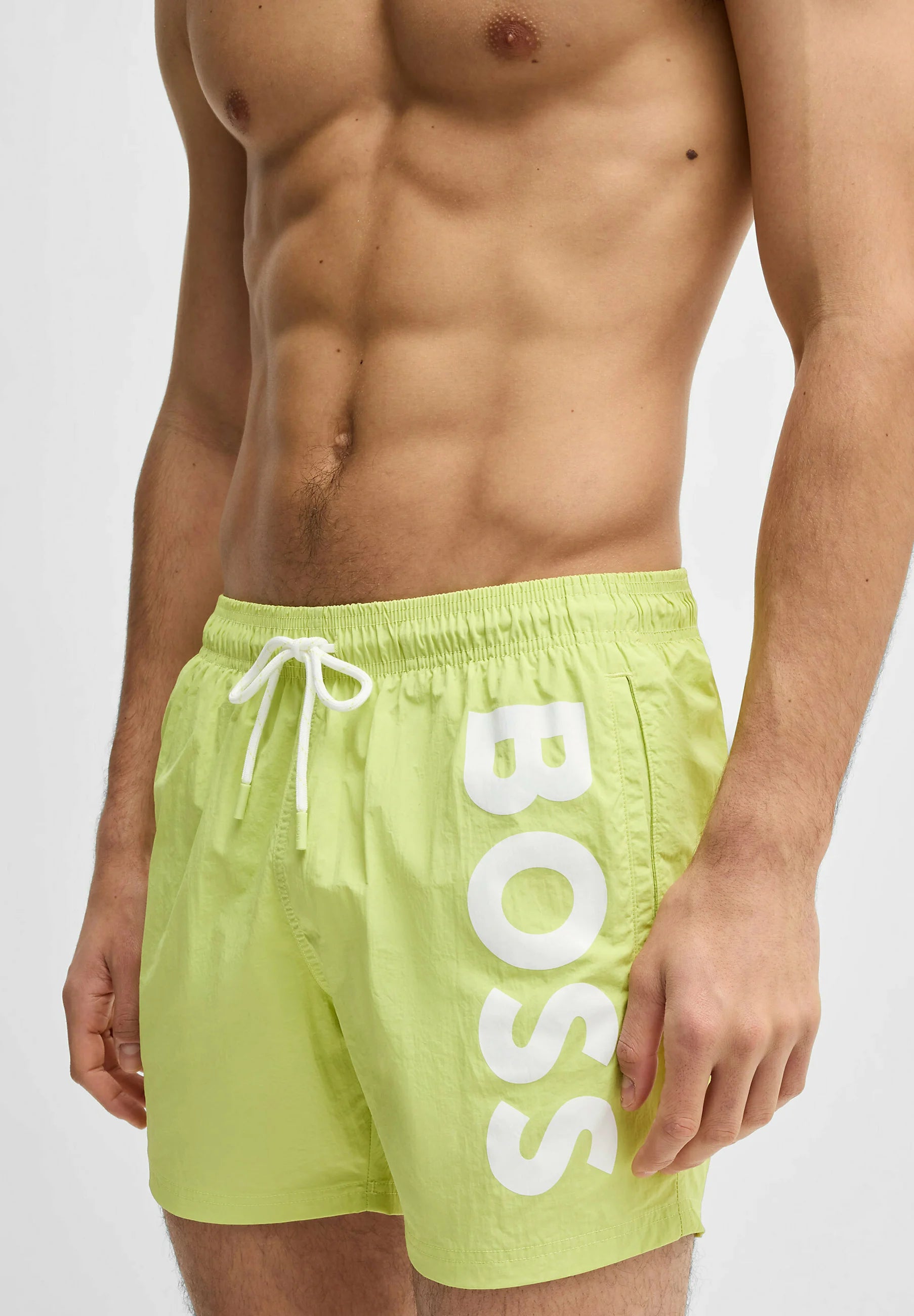 BOSS Octopus Badeshorts – Hellgrün