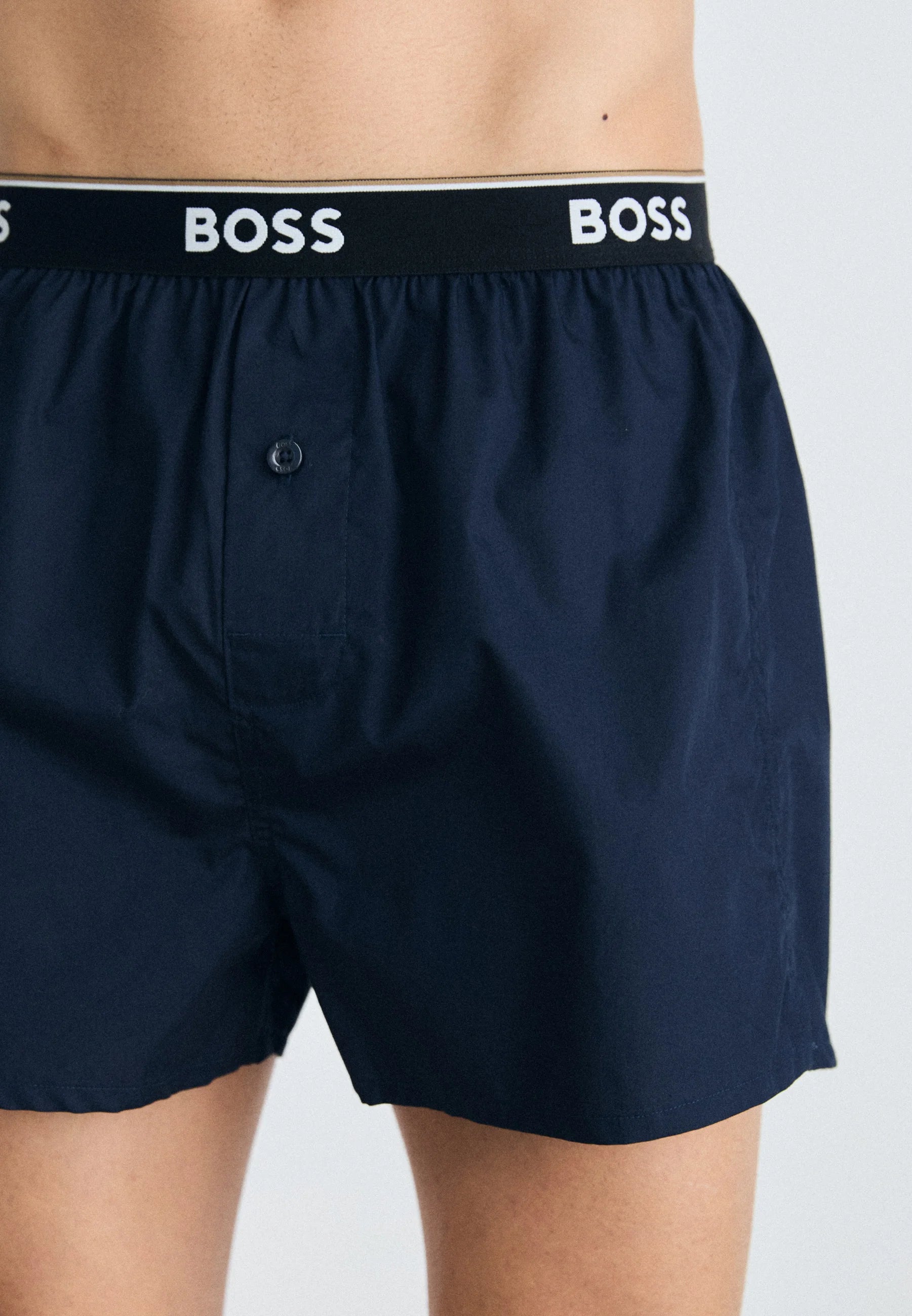 Boxerky BOSS 2 Pack – khaki, tmavě modré