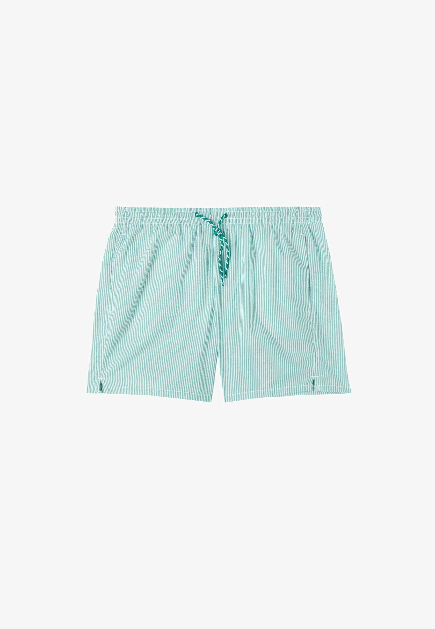 Pruhované plavky Calzedonia Formentera – zelené
