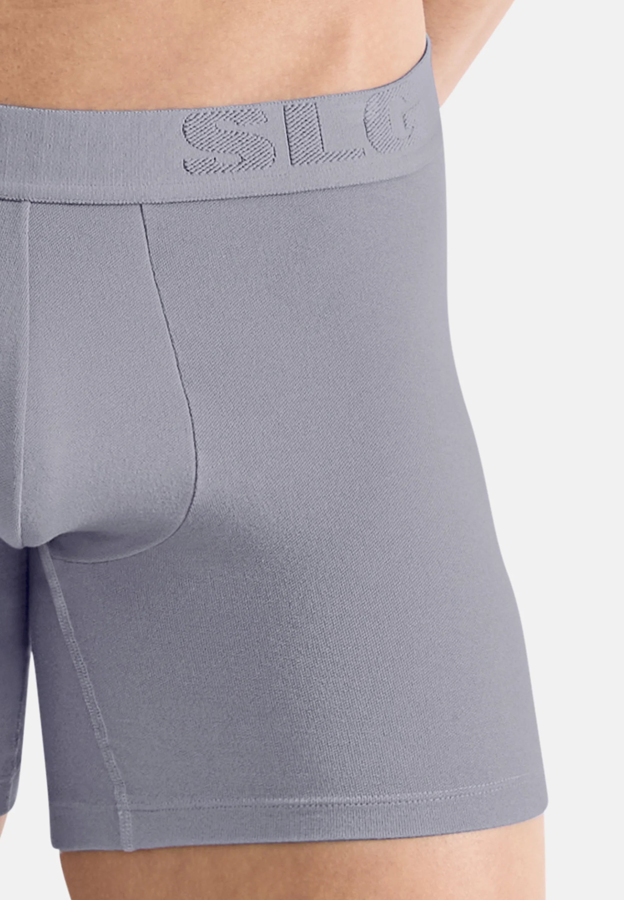 Lot de 6 boxers doux Sloggi Base – Gris Morandi