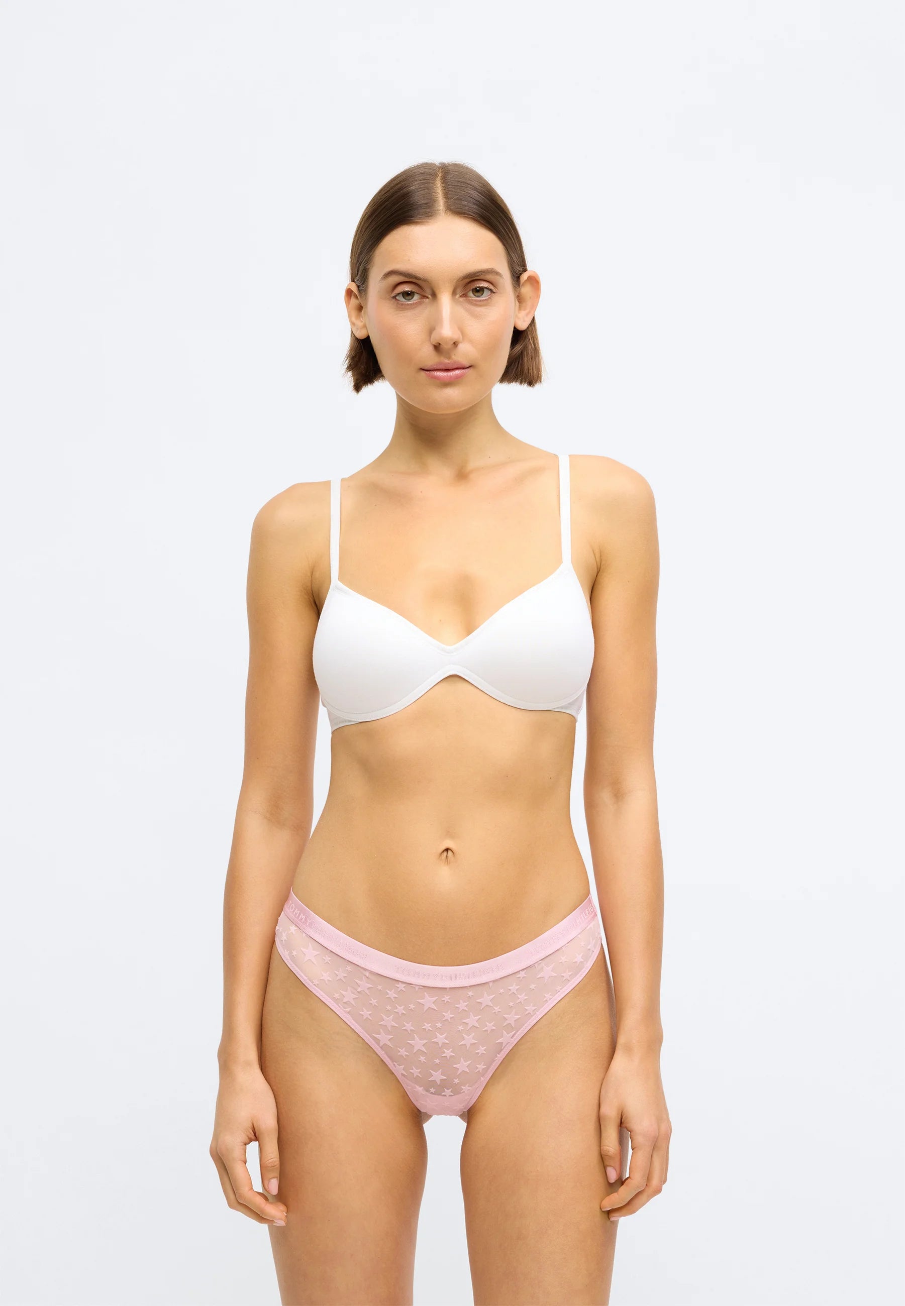 Lot de 3 strings cadeaux Tommy Hilfiger – Aura, rouge régate, rose Bonita