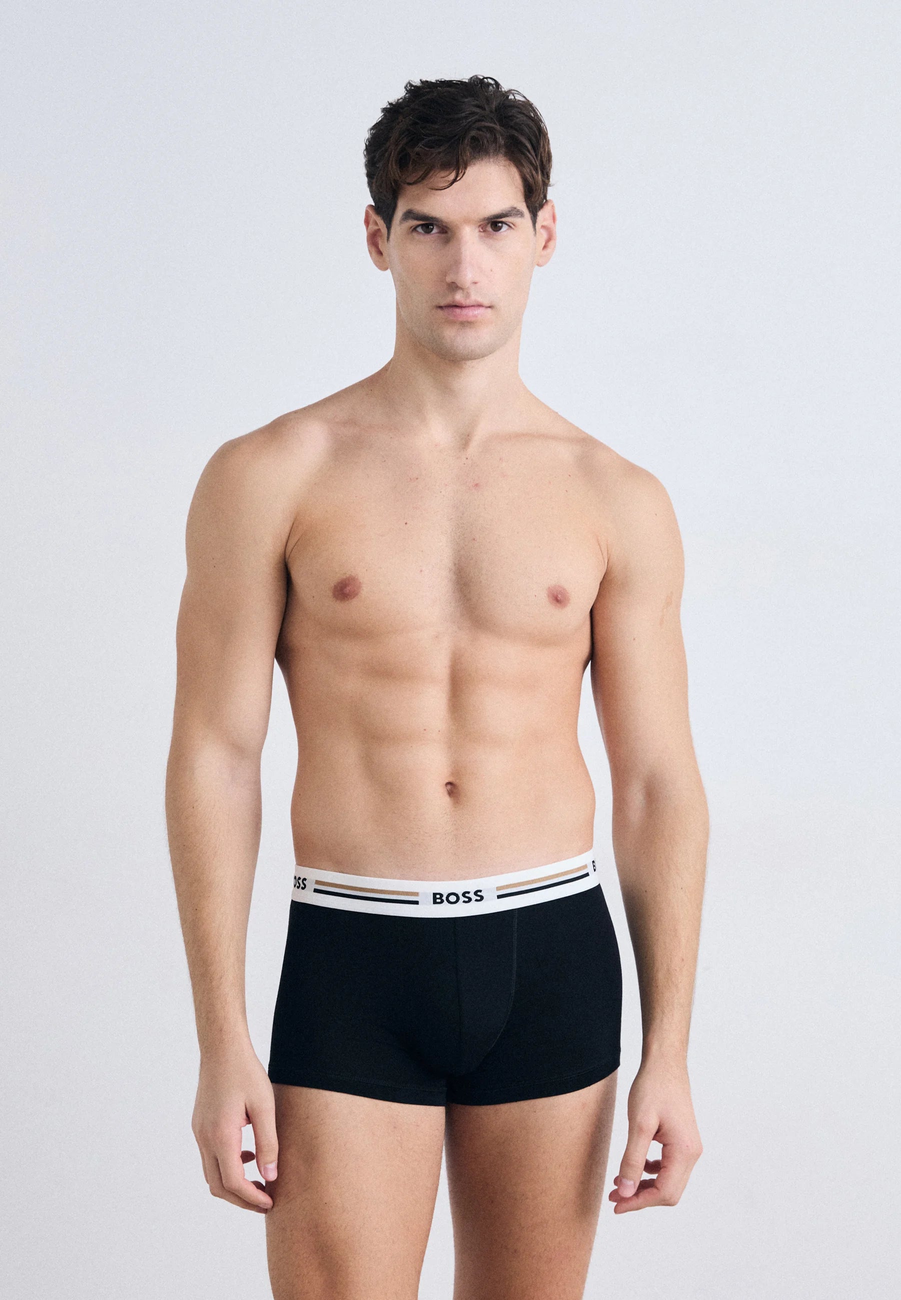 BOSS Trunk Revive ExtraSoft Viscose Fabric 3 Pack – Trunks – Black