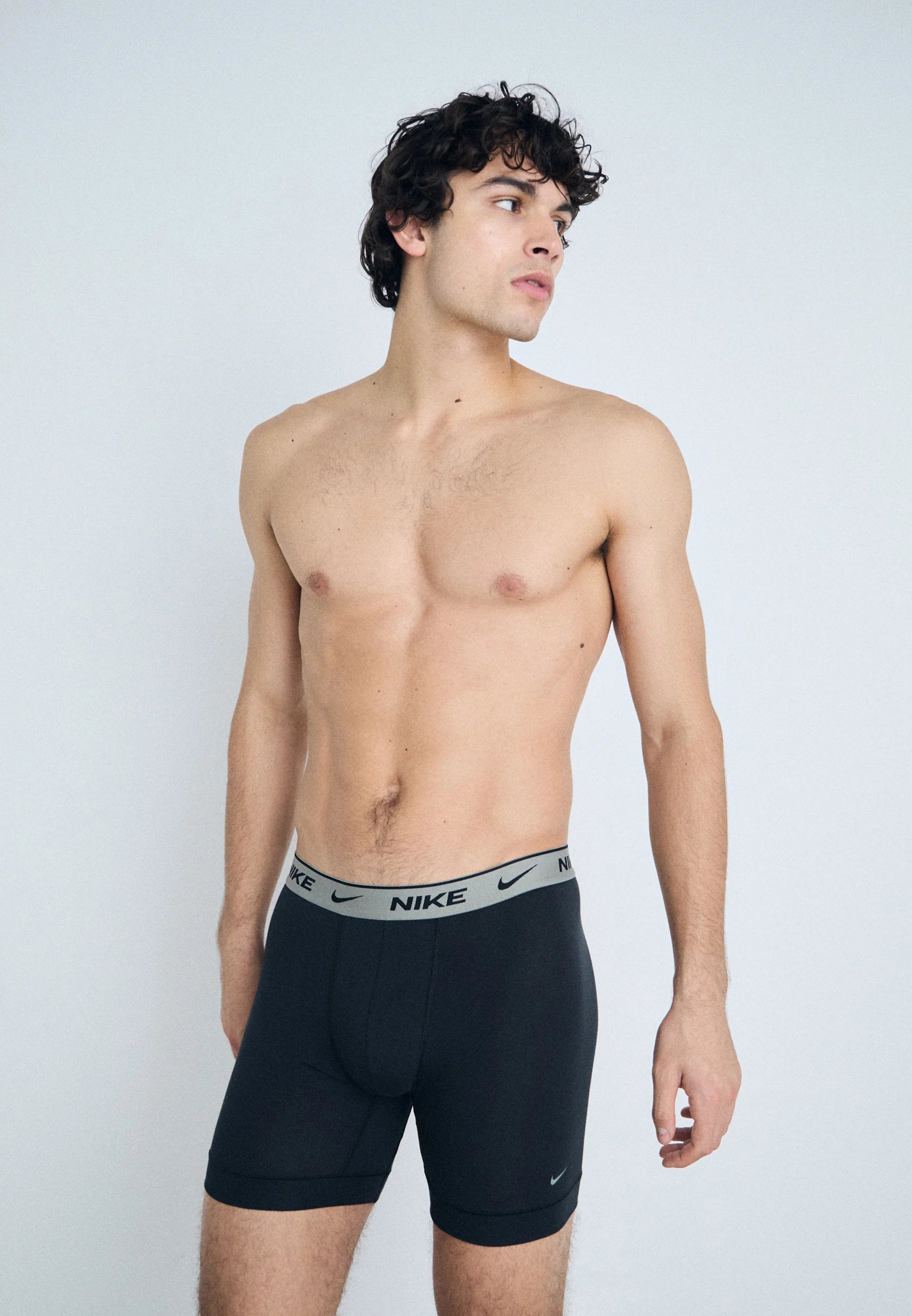 Nike Underwear 3 Pack Trunks – Black, Grey Heather, Dark Pony
