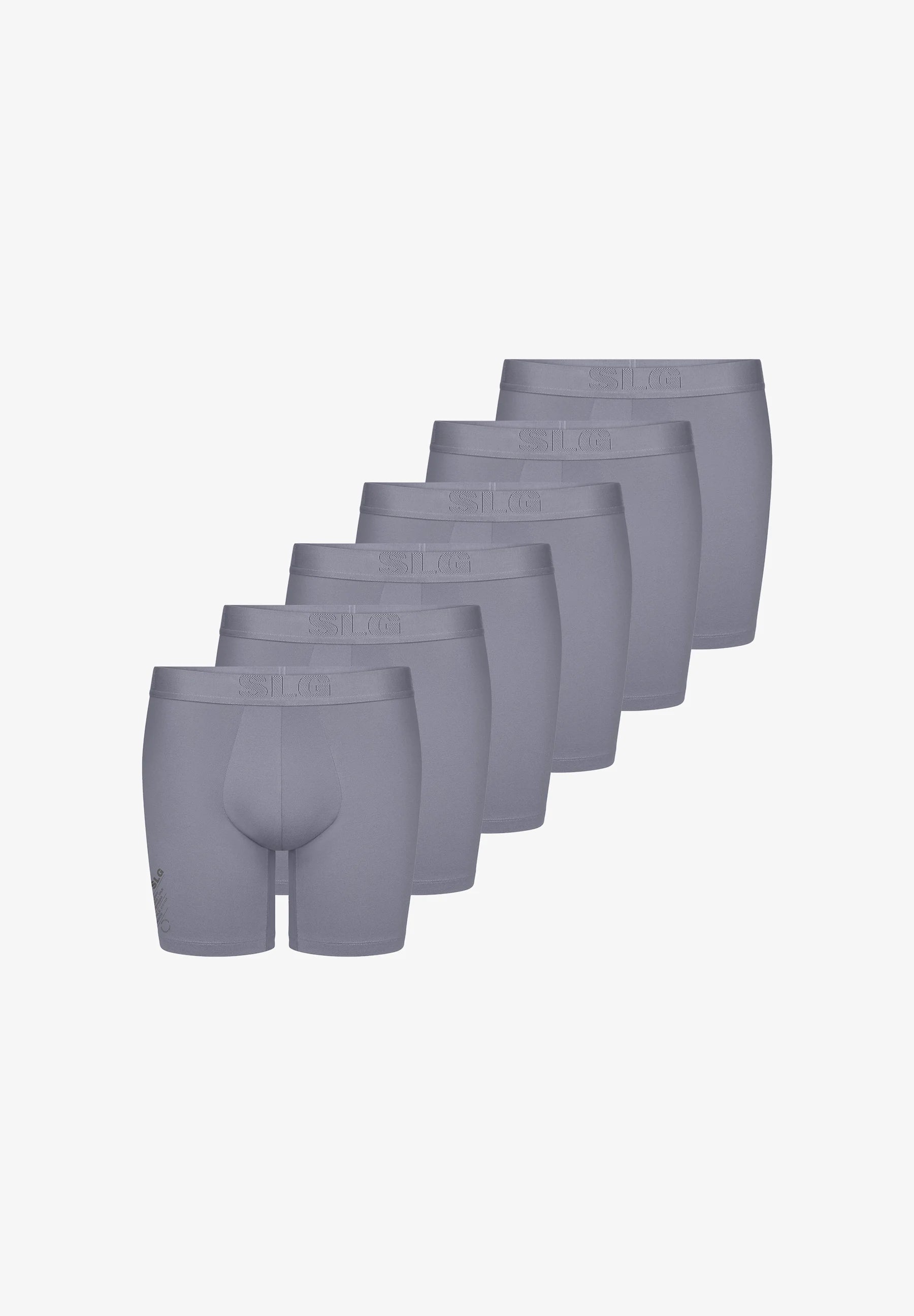 Lot de 6 boxers doux Sloggi Base – Gris Morandi