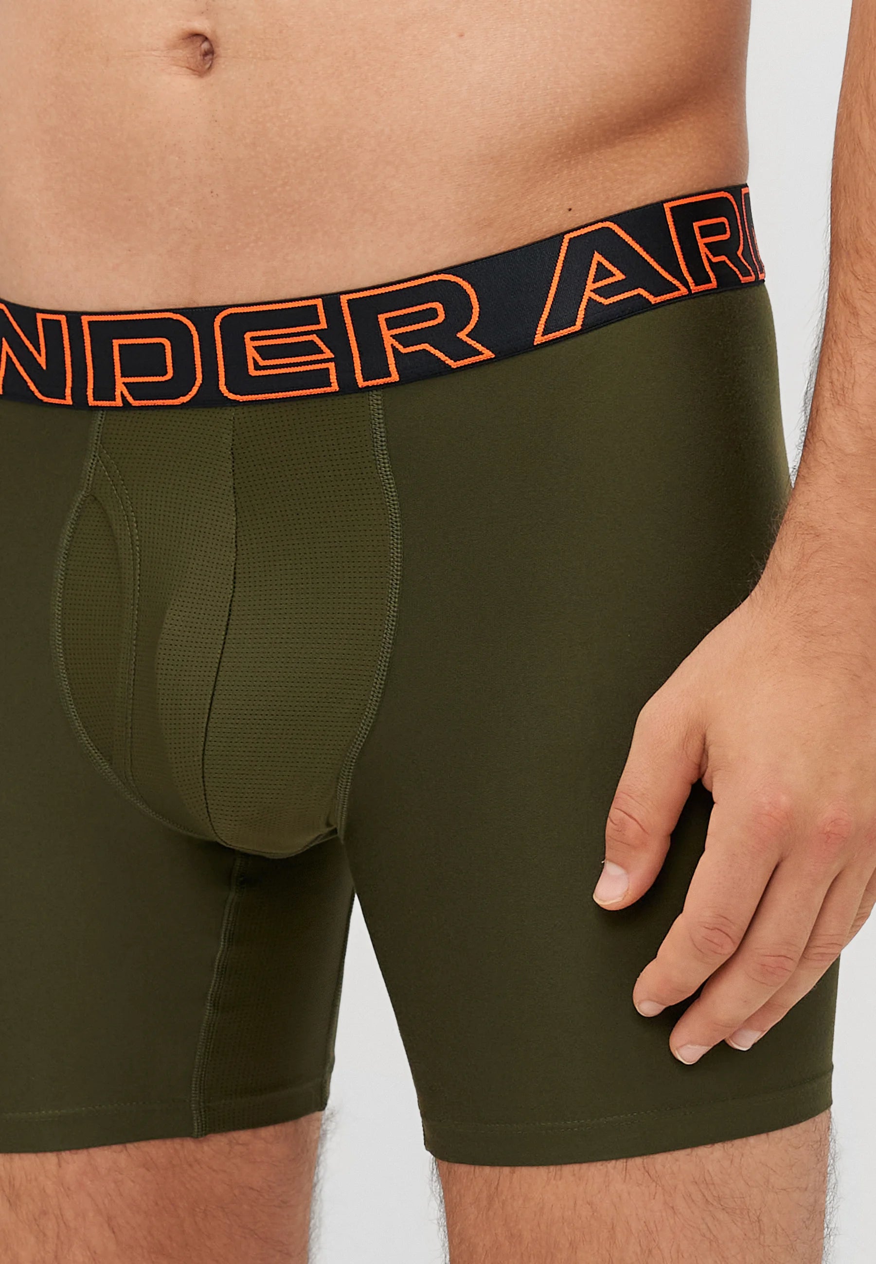 Under Armour Performance Trunks – 3 Pack – Taupe Dusk, Expedition Green, Black