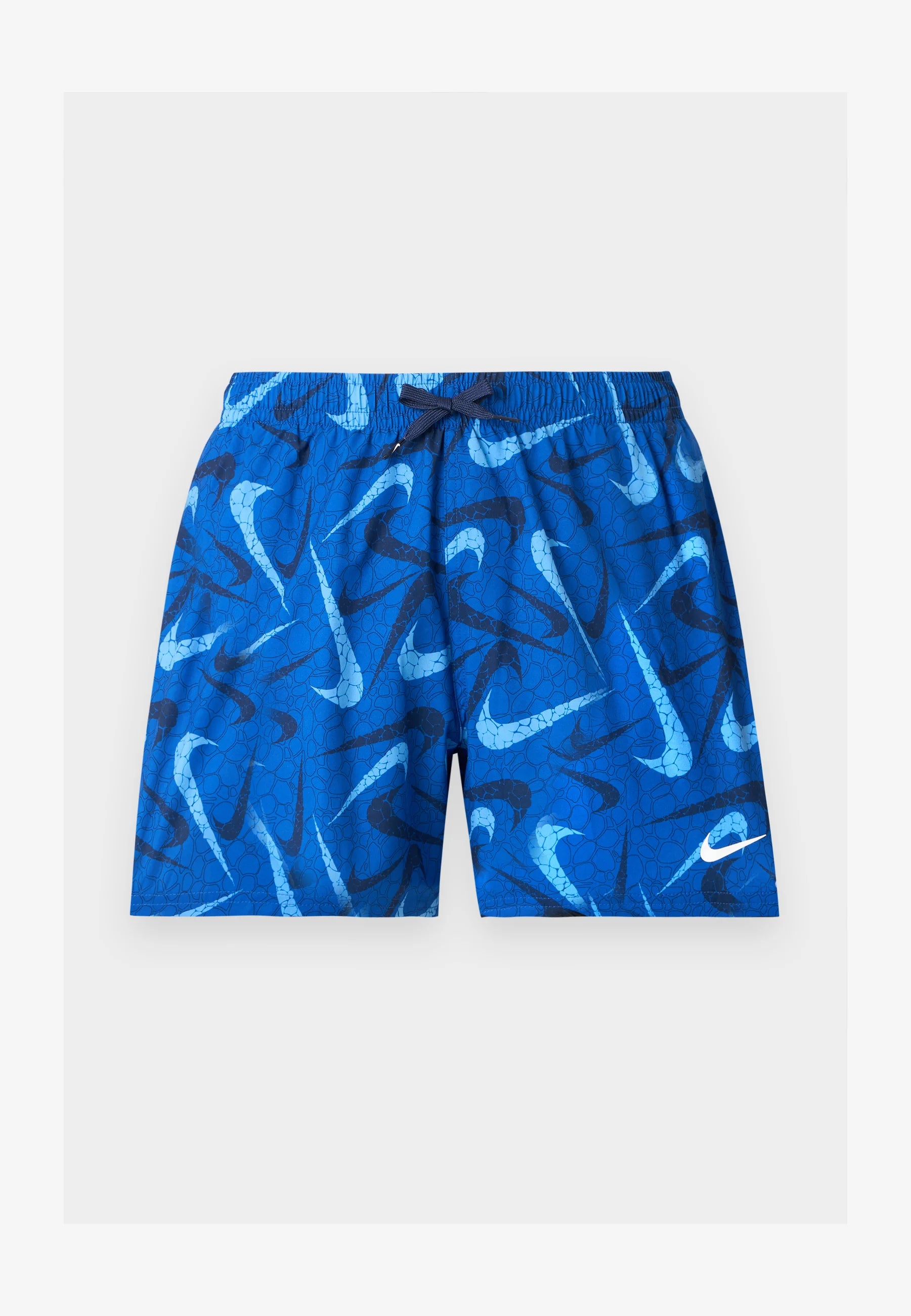 Nike Swim Breaker Print Volley Badeshorts – Mitternachtsmarine