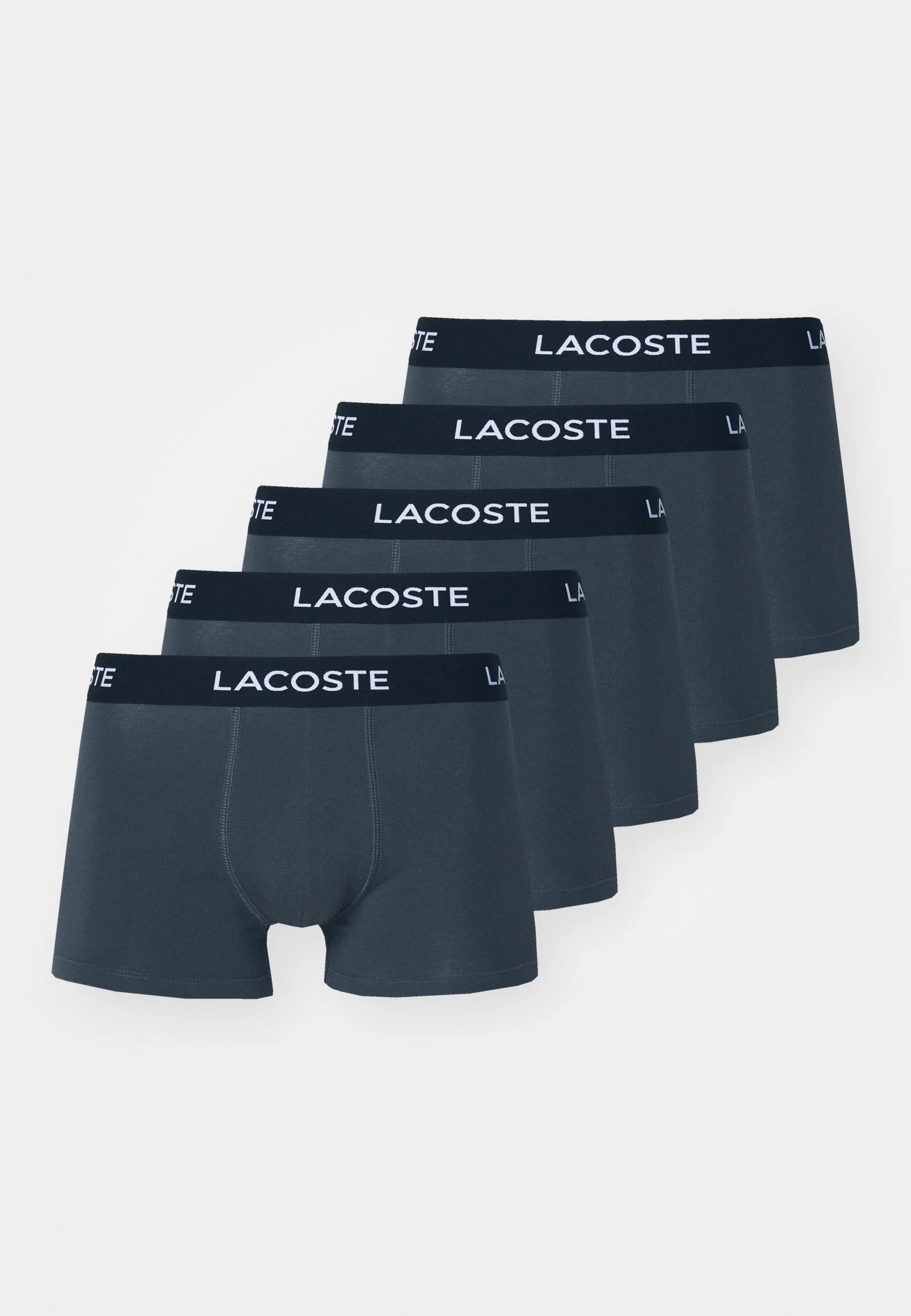 Stretch Trunks Lacoste 5 Pack – šedá, černá