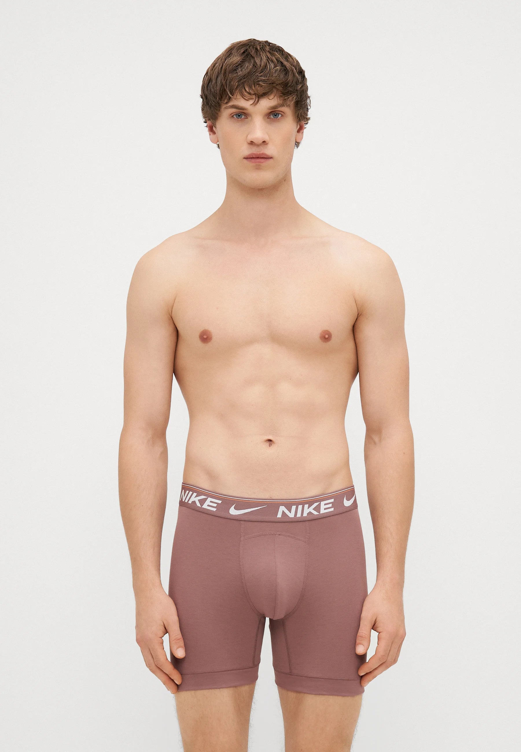 Boxer Nike Intimo Ultra Comfort, confezione da 3 – Smokey Mauve, Cool Grey, Seaweed