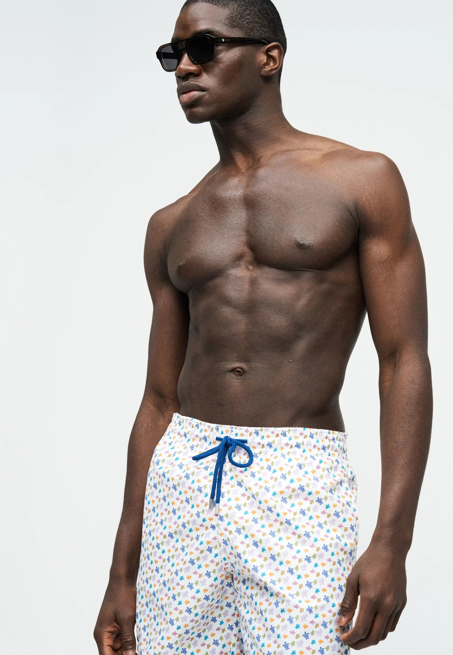 Short de Bain Luxe Moorea Vilebrequin – Blanc