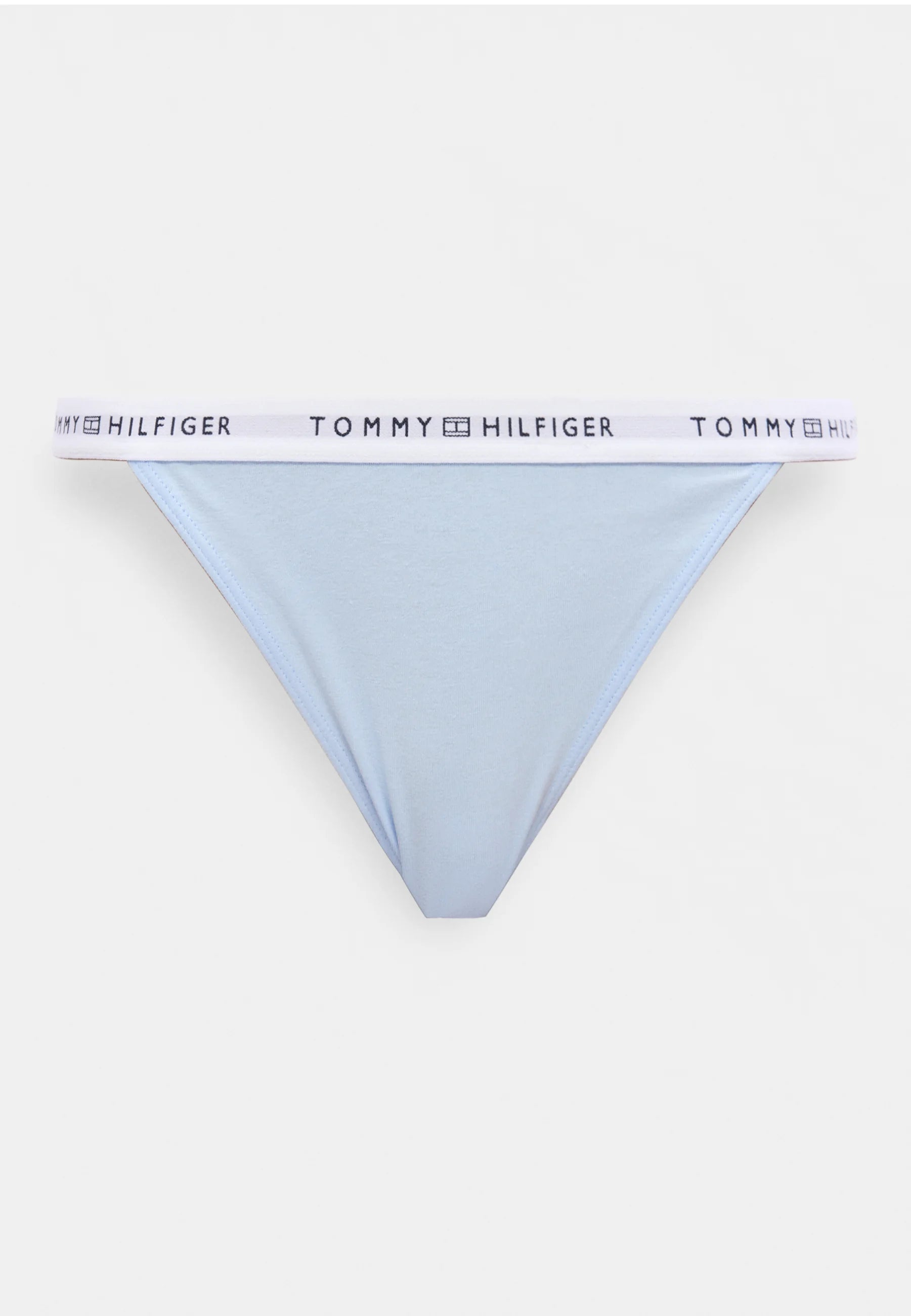 Tanga s logem Tommy Hilfiger do pasu – sladká modrá