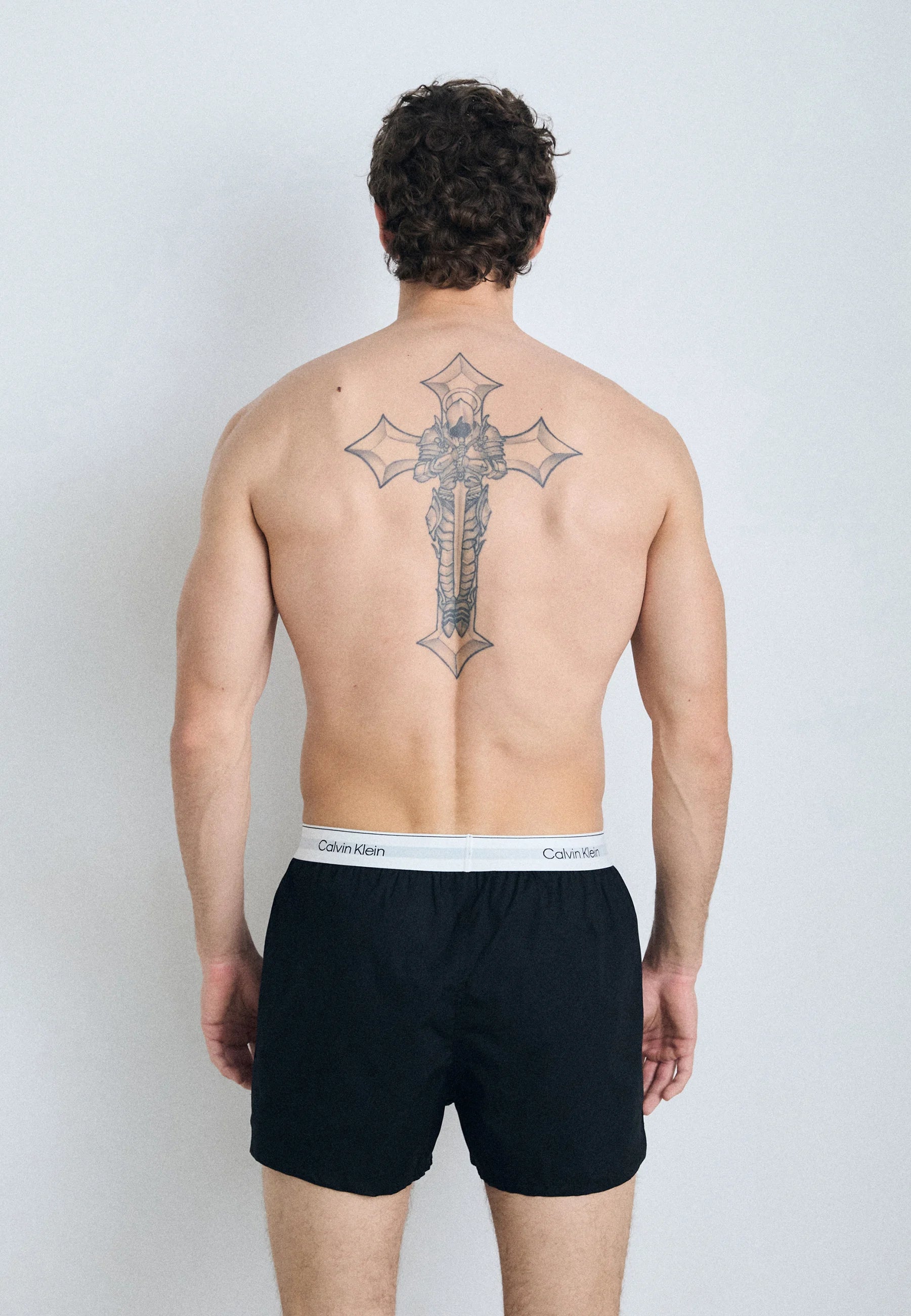 Calvin Klein Icon Cotton Stretch Slim boxerky – 3 balení – černé