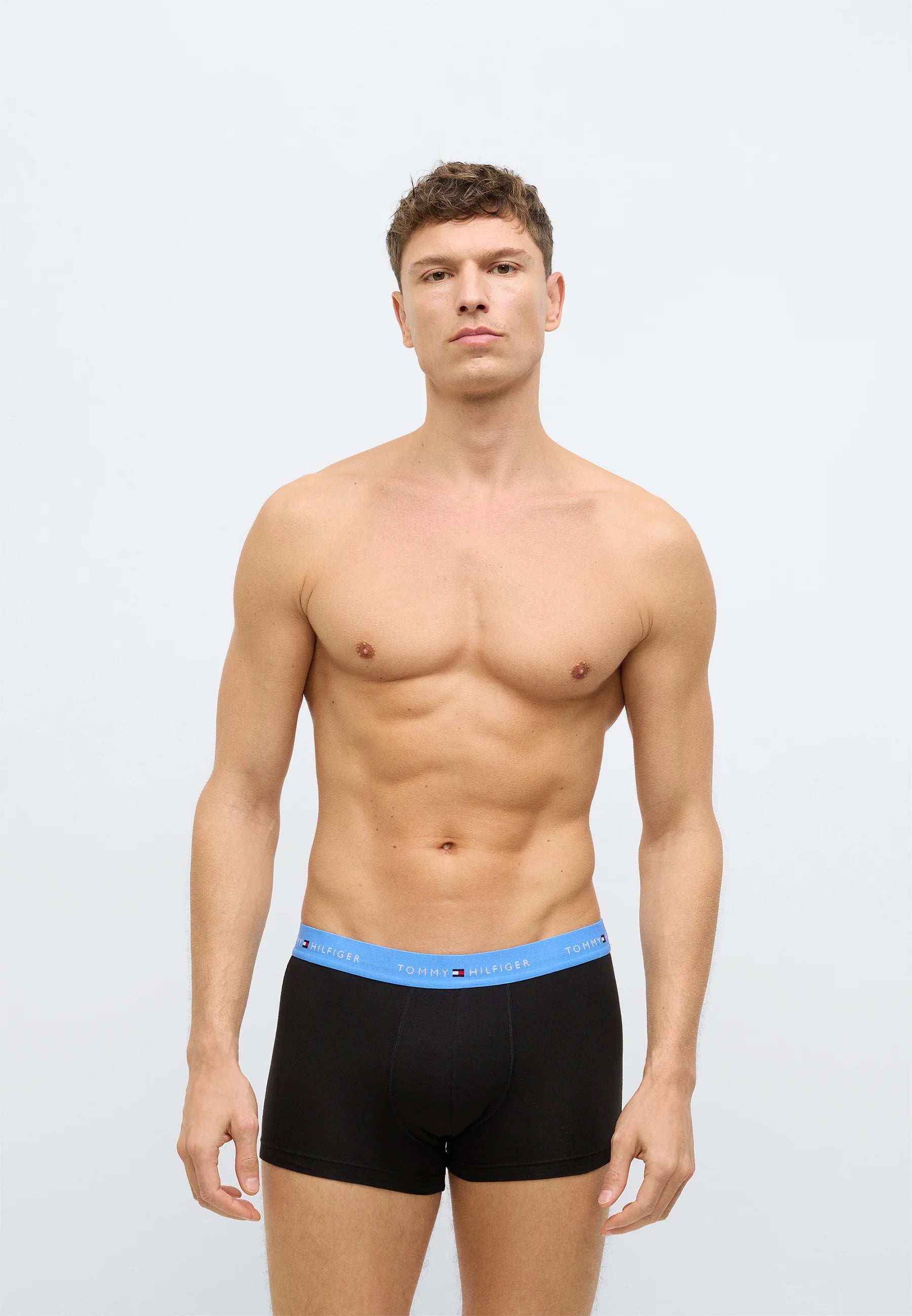 Tommy Hilfiger Trunk 7 Pack – Black, Multi-Coloured, Grey