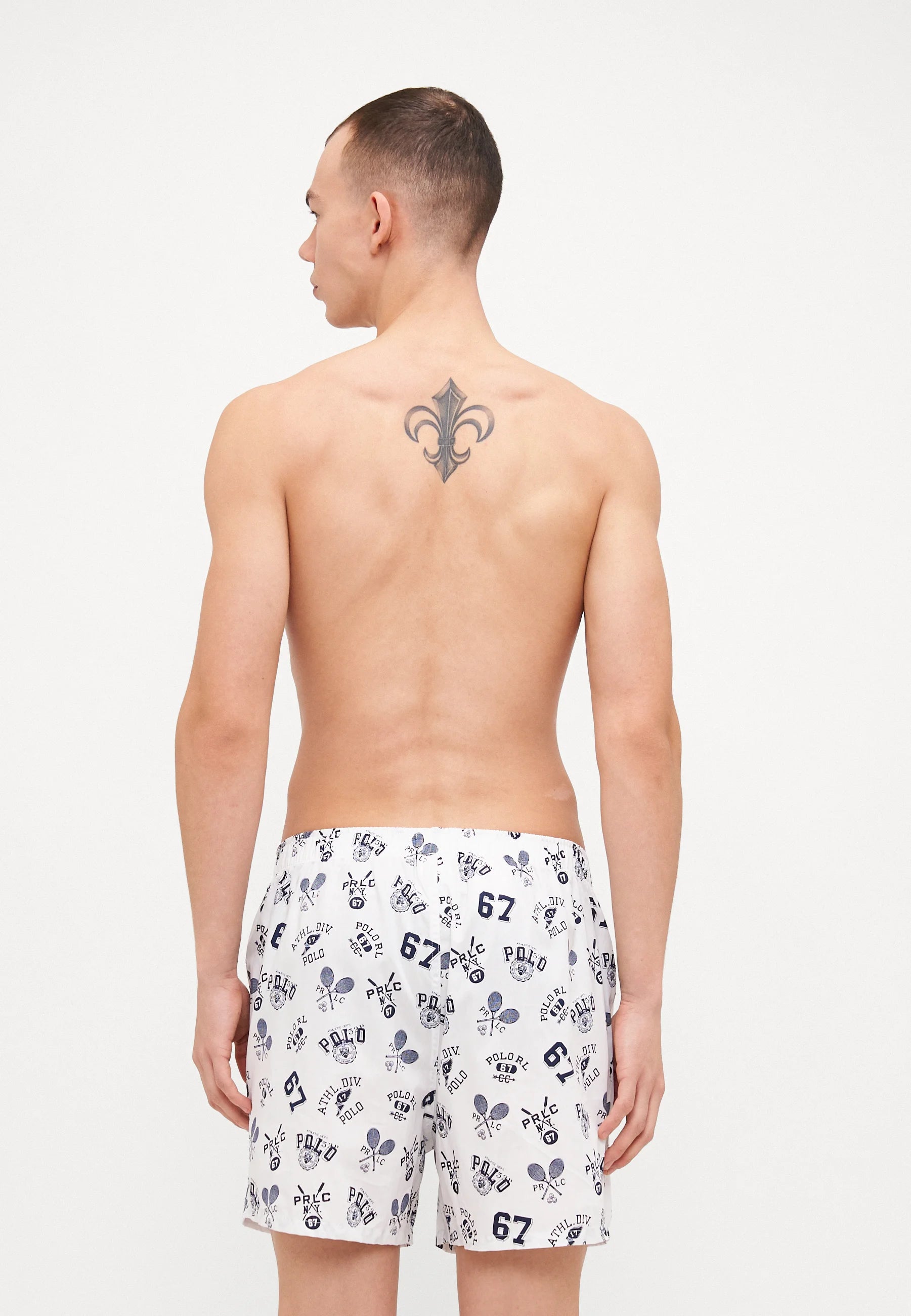 Polo Ralph Lauren Cotton Open Boxer Shorts – 3 Pack – Office Blue, White