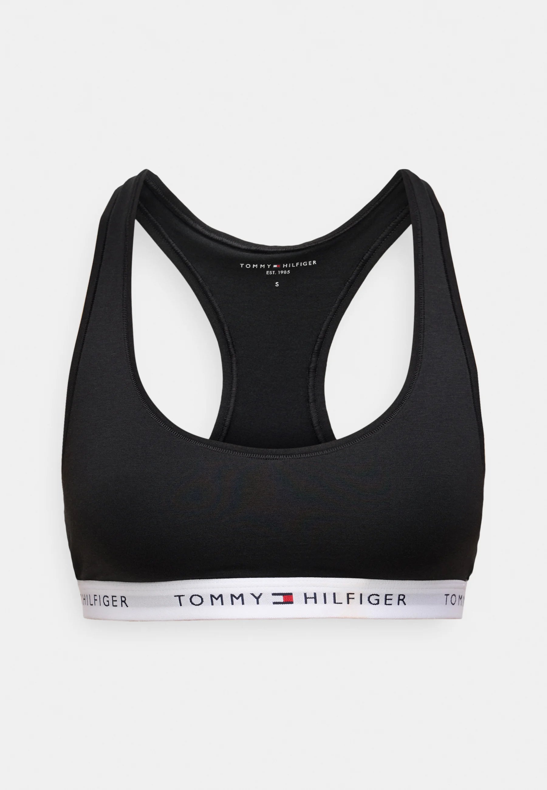 Tommy Hilfiger Icon 2.0 Bralette Soft Bralette bez podšívky – černá