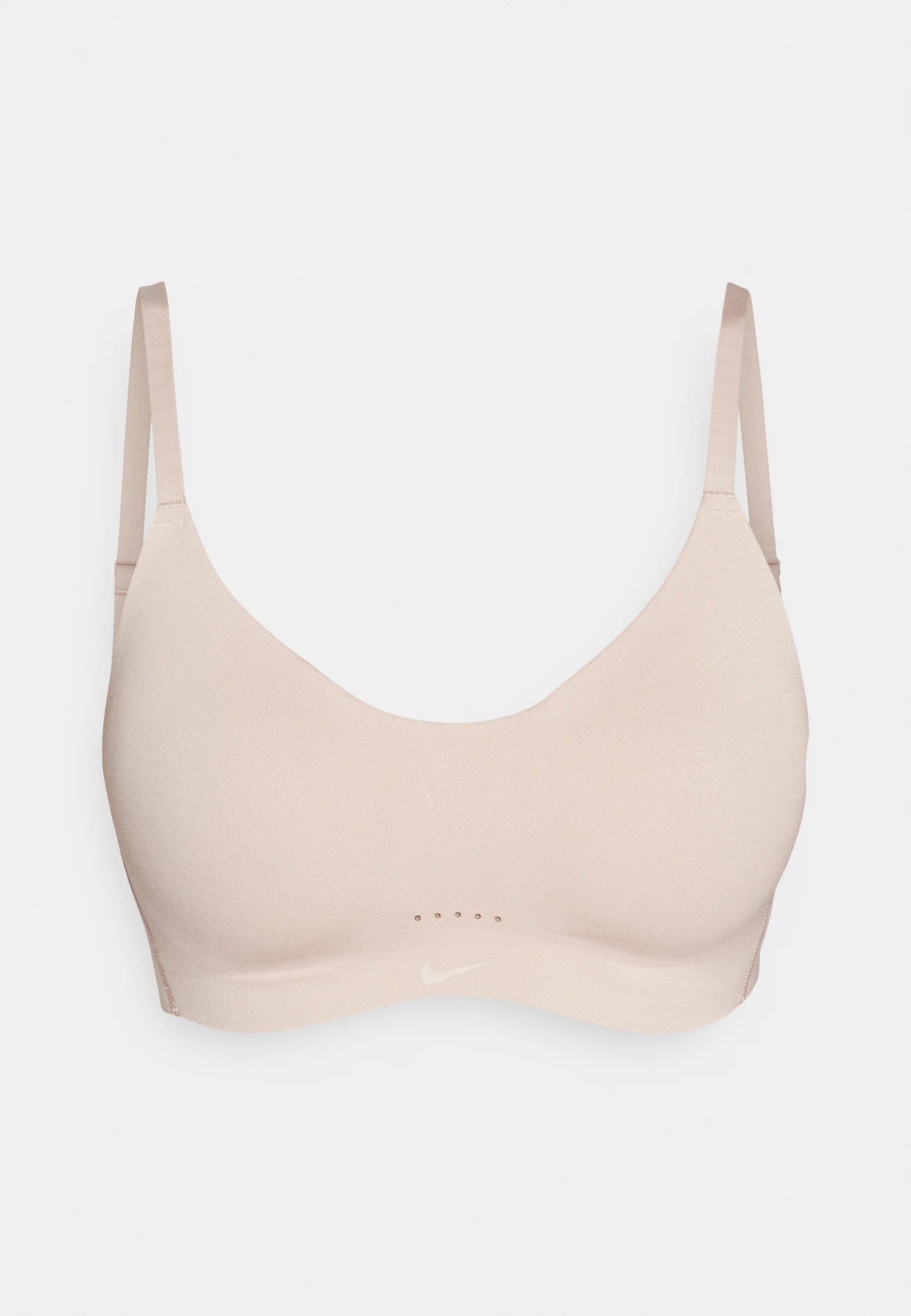 Podprsenka Nike Performance Ala Minimalist Light Support – Particle Béžová, bílá