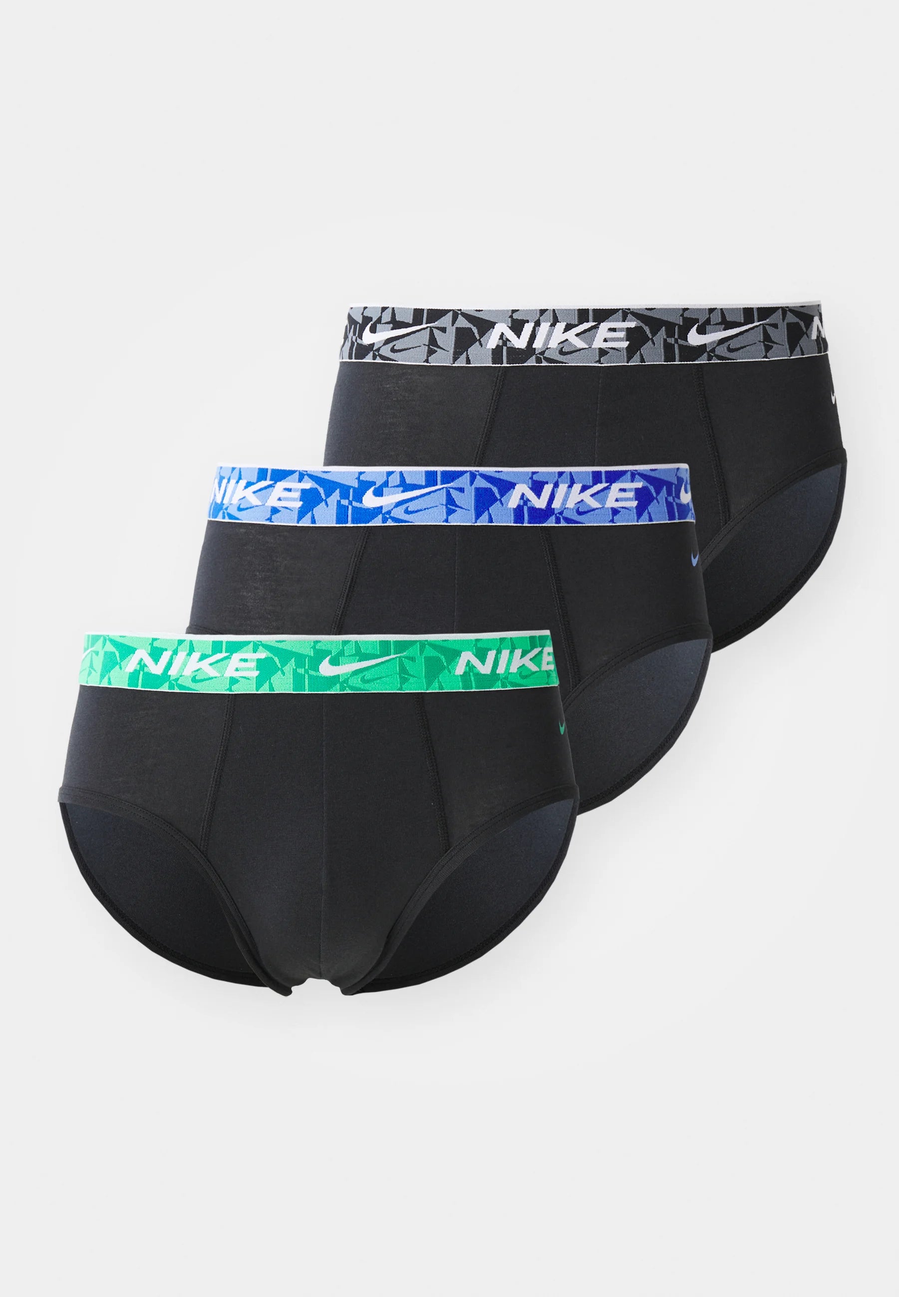 Nike Sous-vêtements Slip 3 Pack – Noir, Multicolore