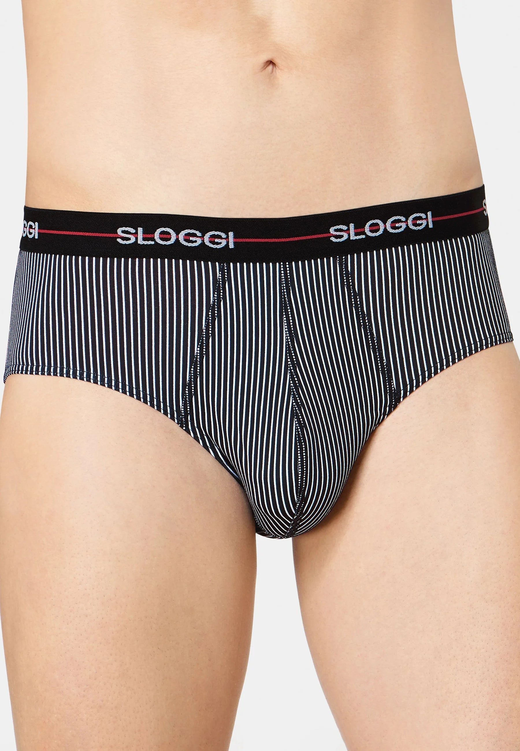 Sloggi Start Briefs 6 Pack – červená , tmavá kombinace