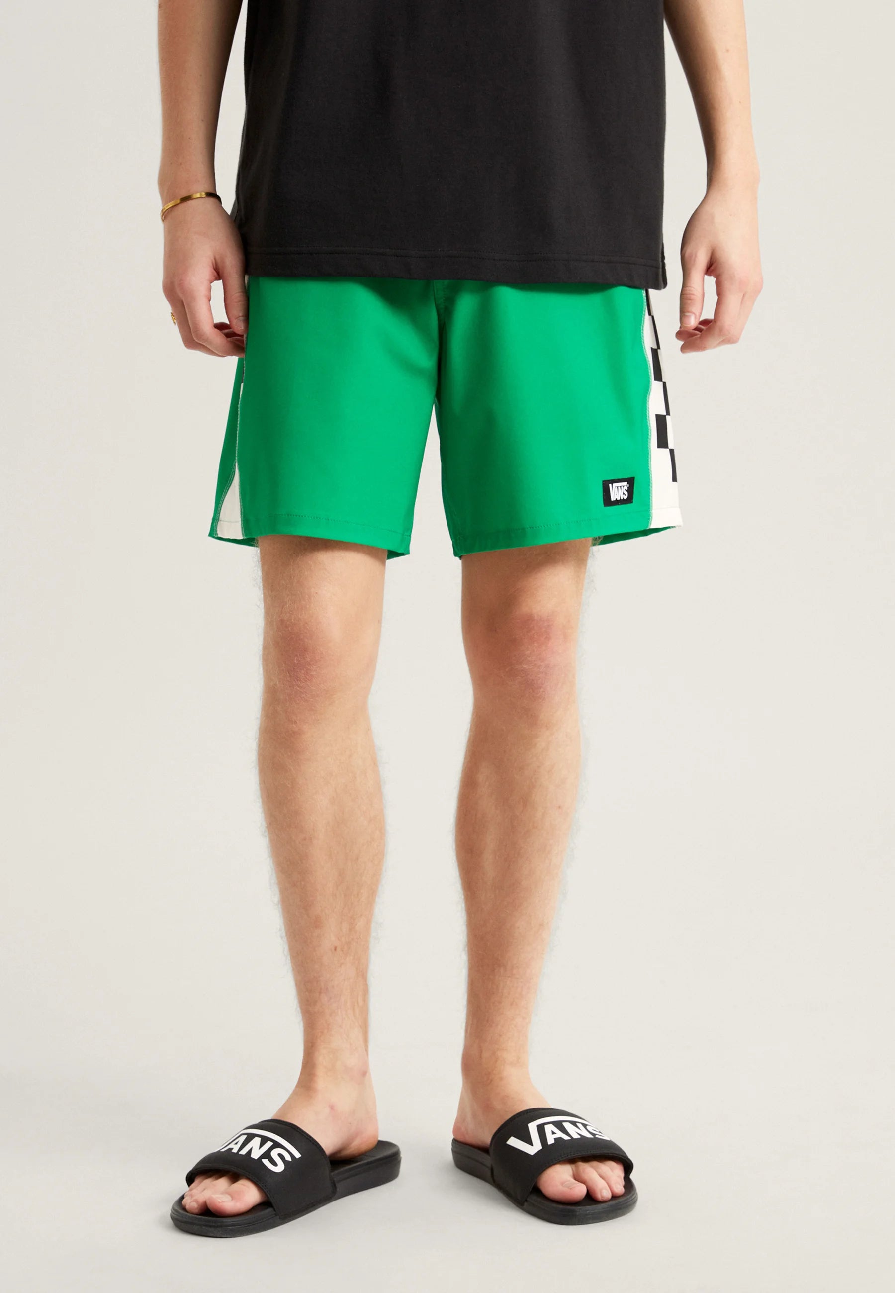 Plavky šortky Vans – jasně zelené