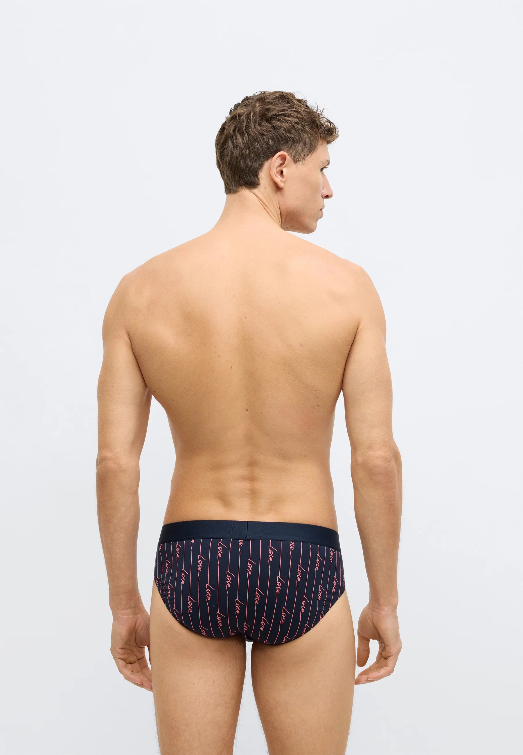 Emporio Armani VALENTINE Capsule Briefs 2 Pack – modré