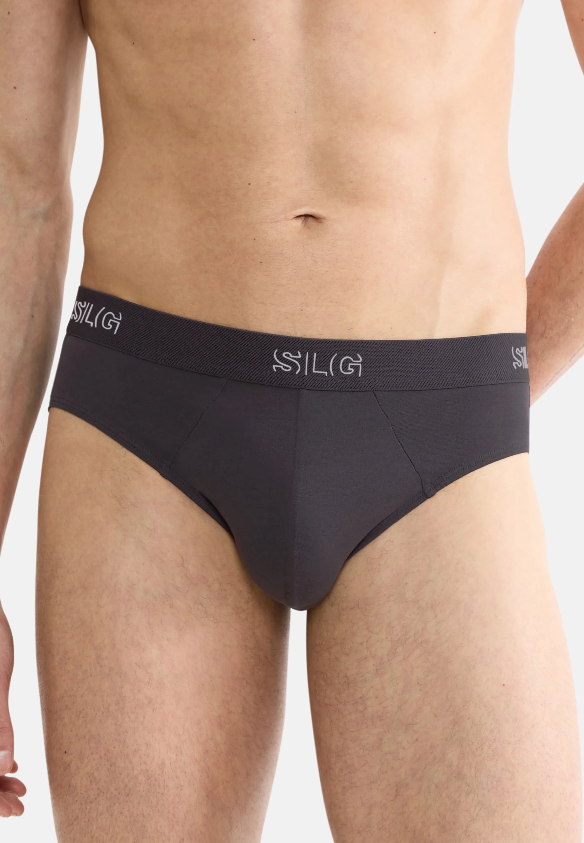 Sloggi Base Briefs 6er-Pack – Anthrazit
