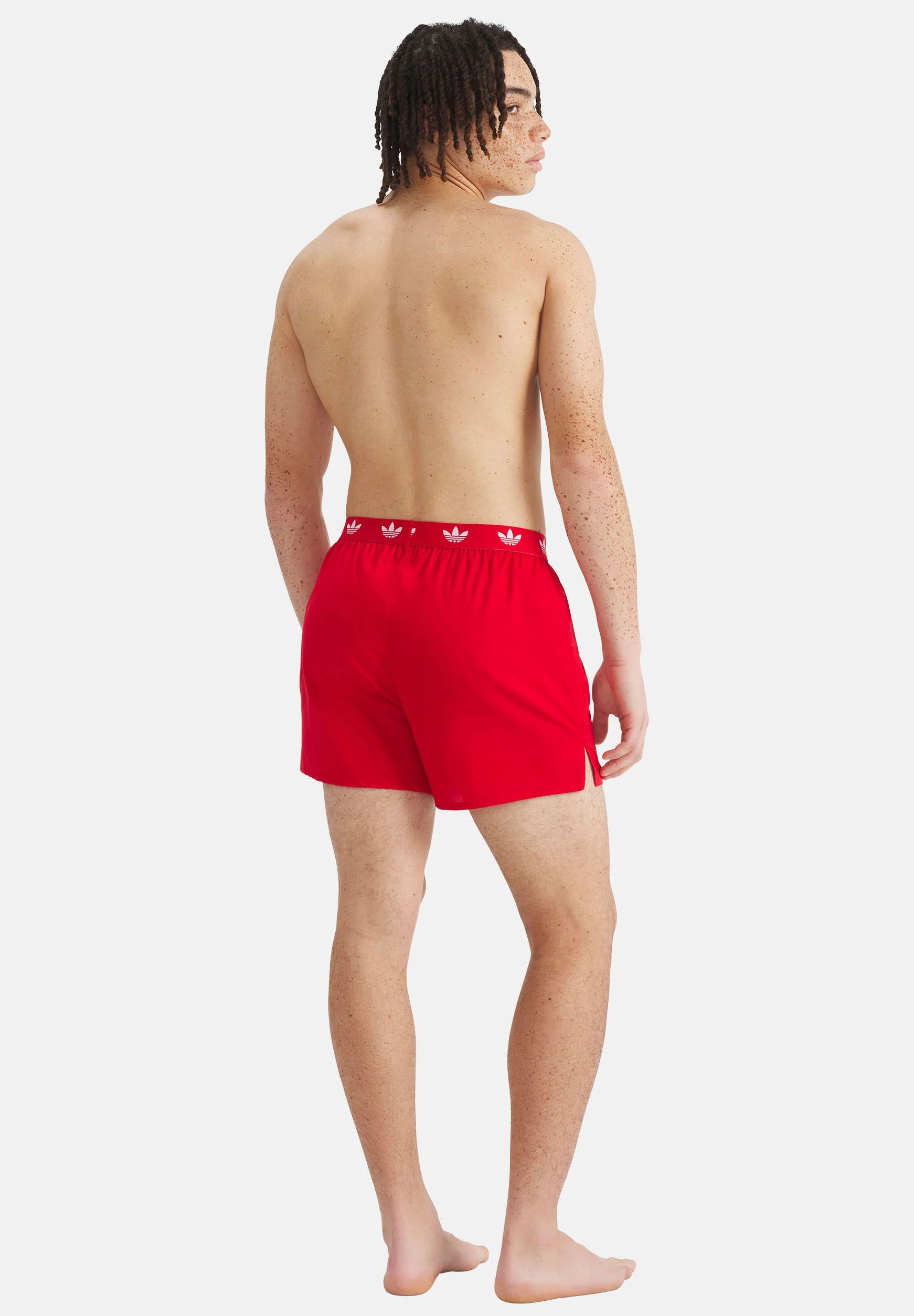 Adidas Originals 4 Pack Boxer Shorts – Red, Dark Blue