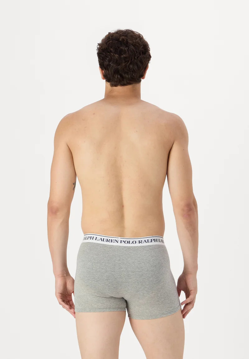 Bavlněné Stretch Trunks Polo Ralph Lauren – 5 balení – tmavě modré, šedé, vícebarevné