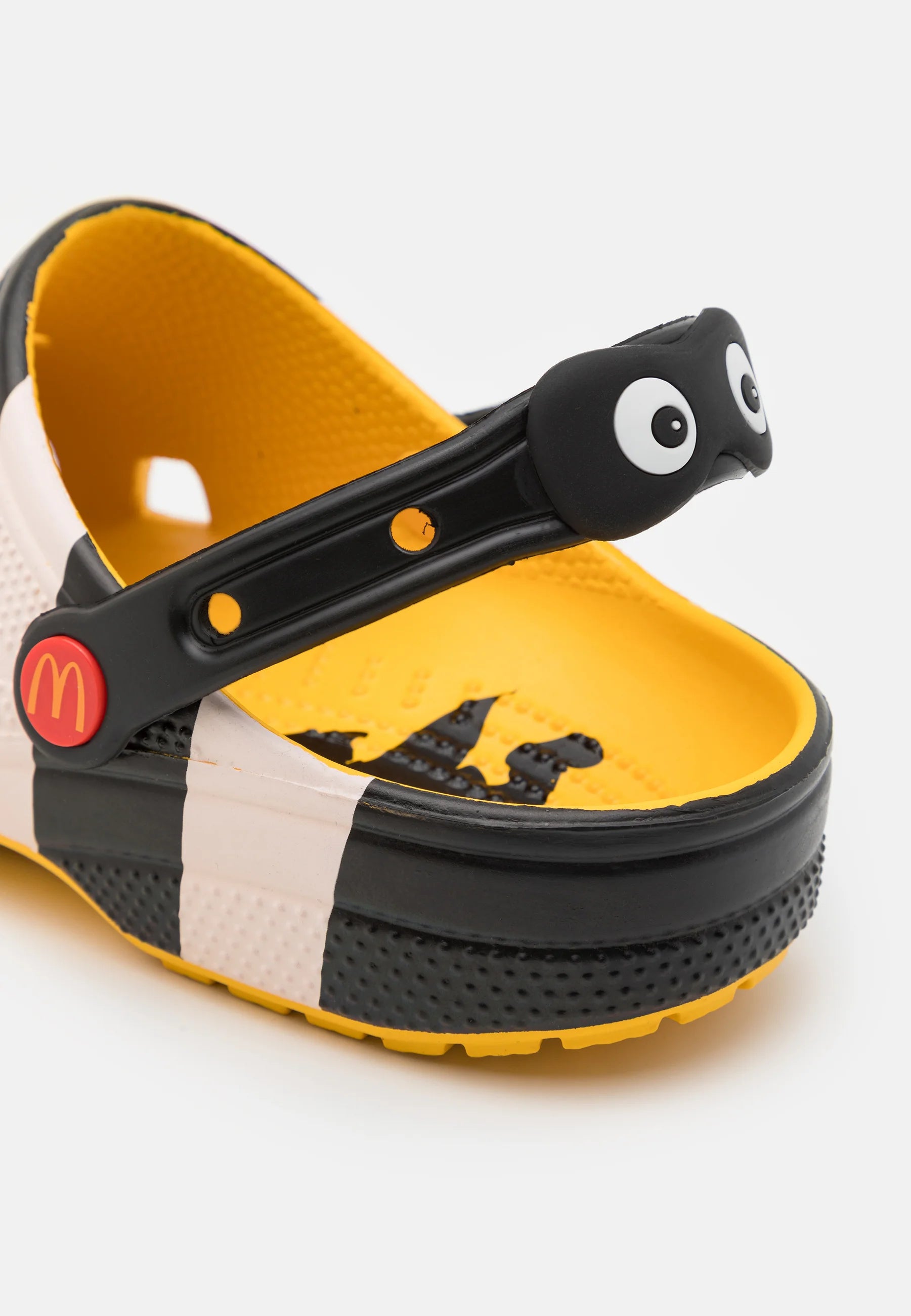 Crocs McDonald’s Classic Hamburglar Unisex Mules – Black, White