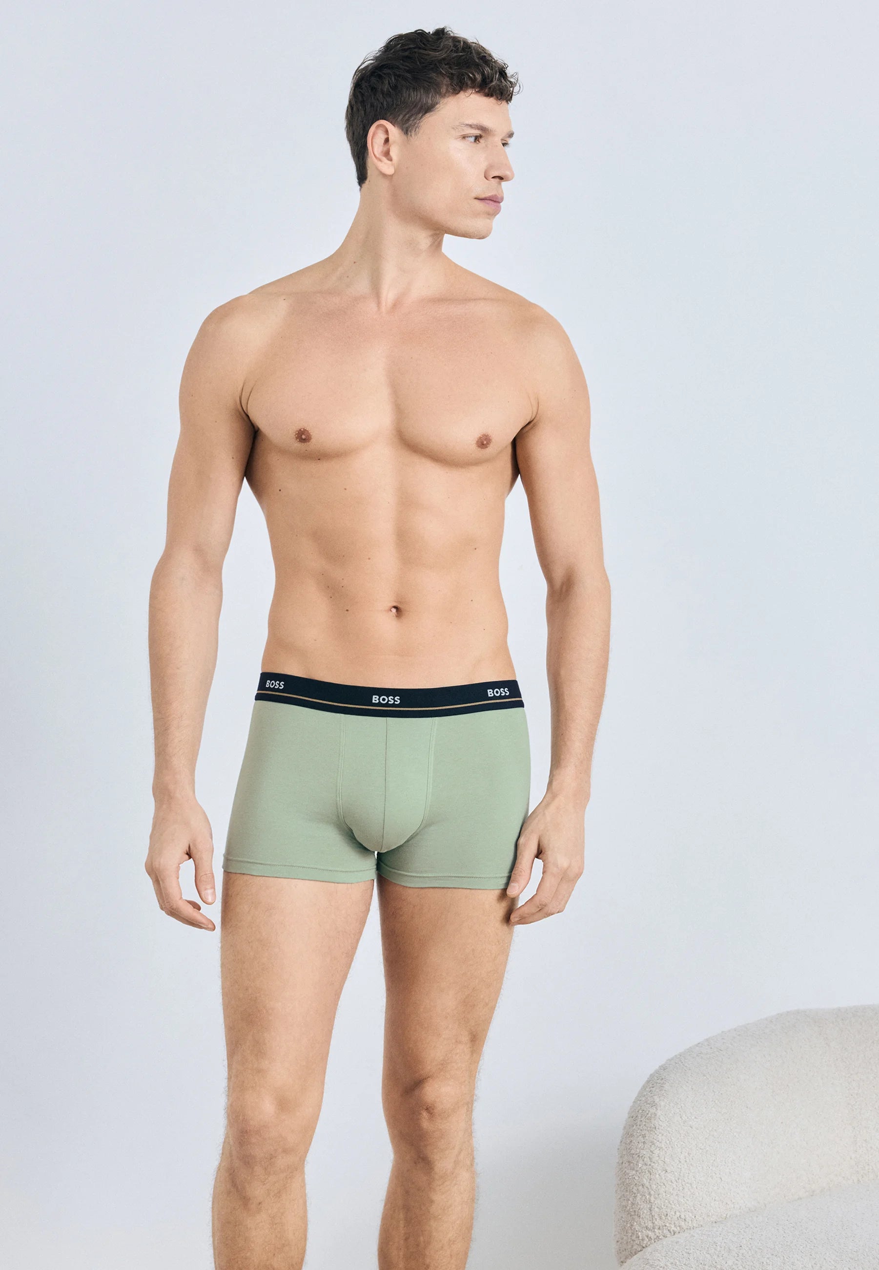 BOSS Trunk Essential 5 Pack – Boxers – Multicolore, Blanc