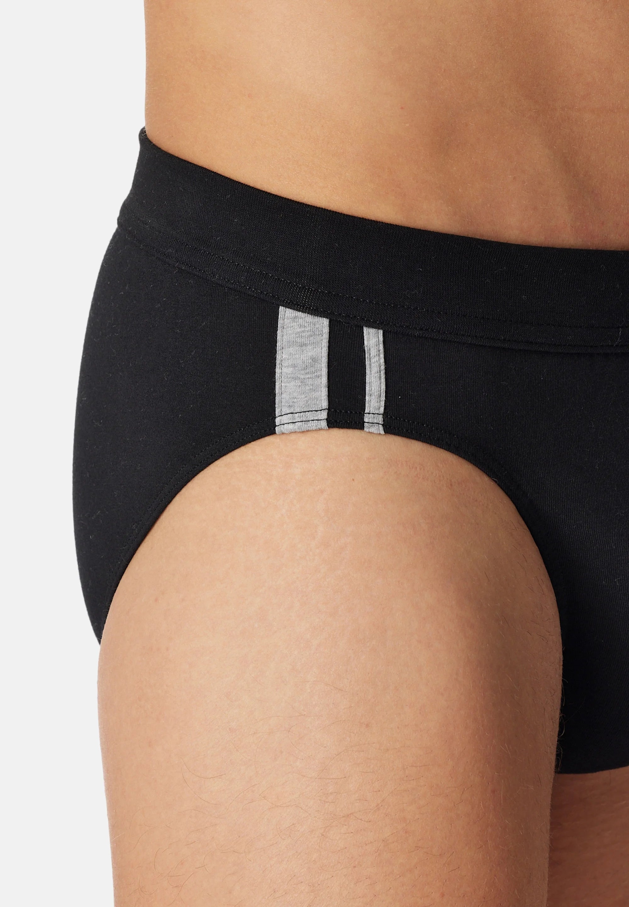 Schiesser 9er-Pack Slips – Schwarz