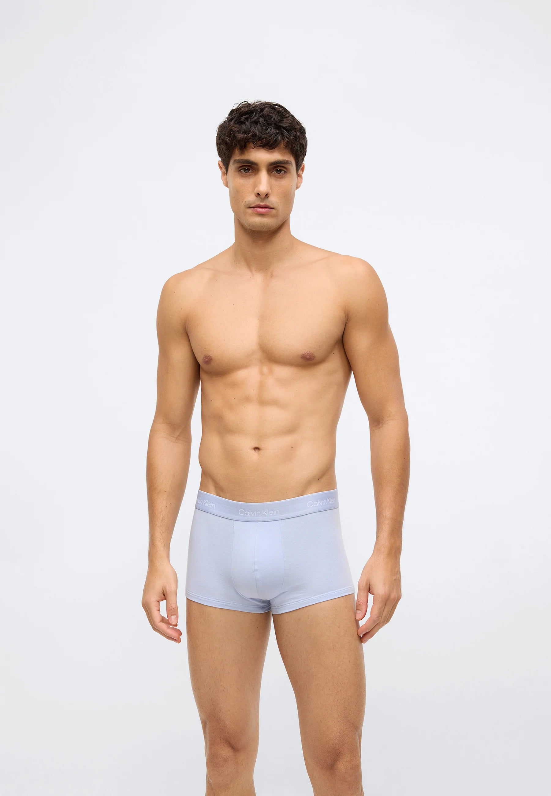Calvin Klein Icon Cotton Stretch Low Rise Trunks – 5 Pack – Black, Royalty, Casual Blue, Turbulence