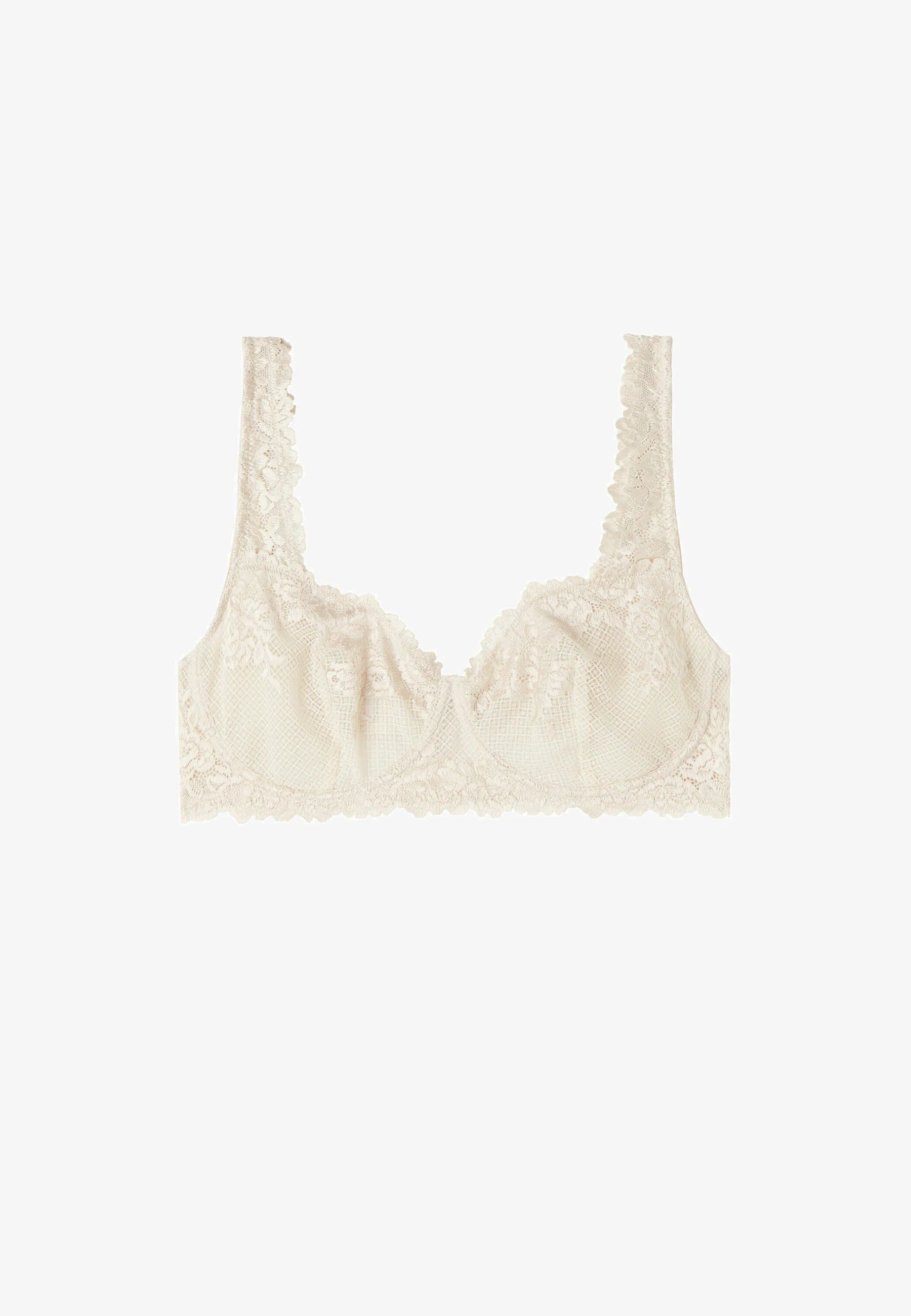 Intimissimi Daniela Pretty Flowers Bügel-BH – Naturrosa Seide