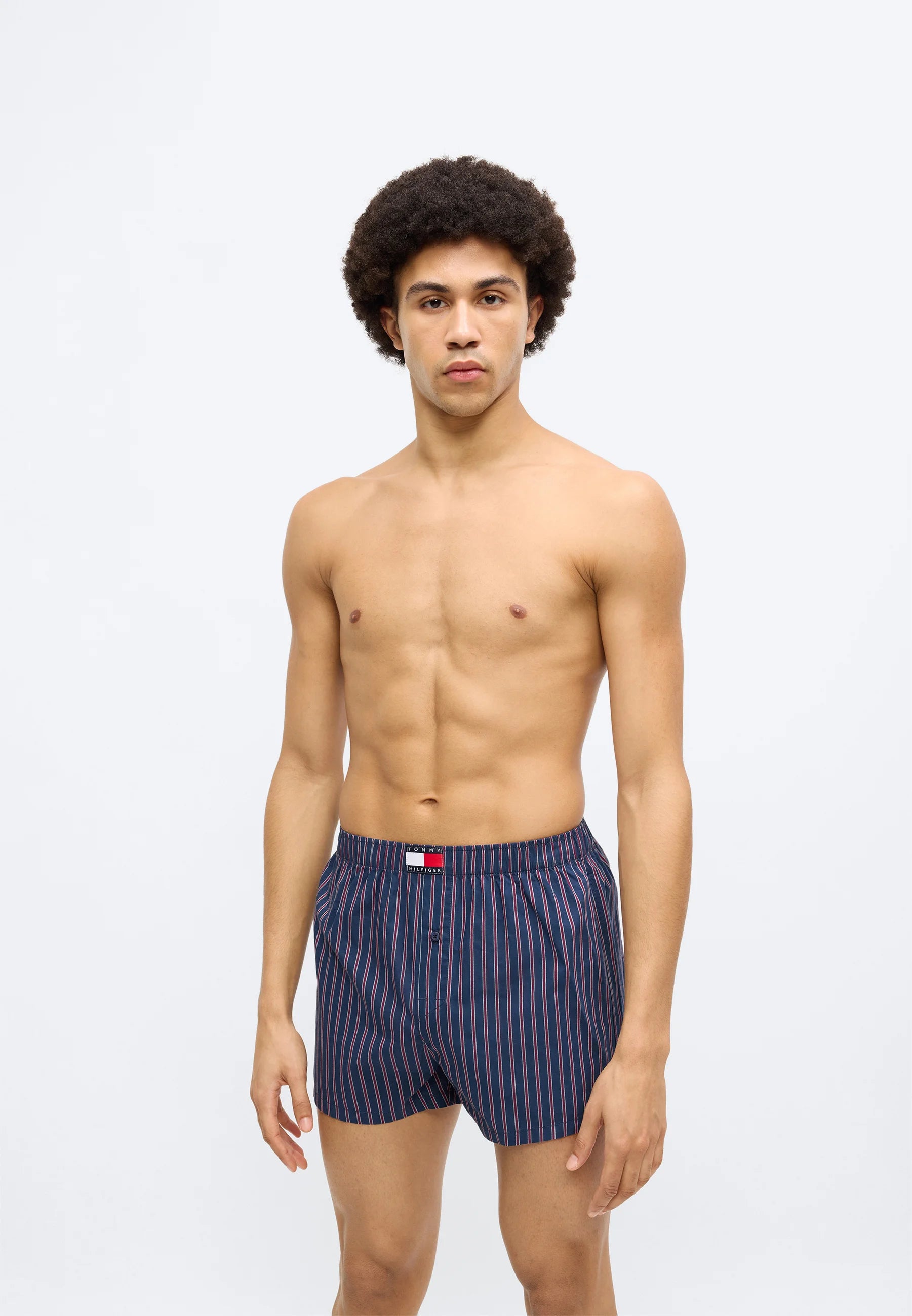 Tommy Hilfiger Heritage Print 3 Pack Boxer Shorts - Rose, Jus De Framboise