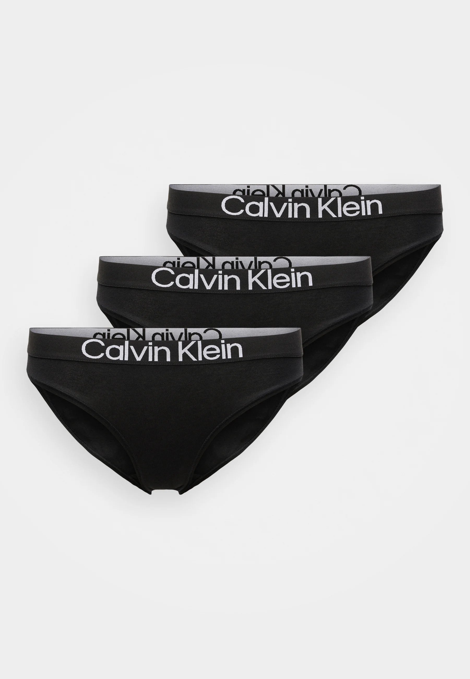 Majtki bikini Calvin Klein Extra Soft – 3 szt., czarne