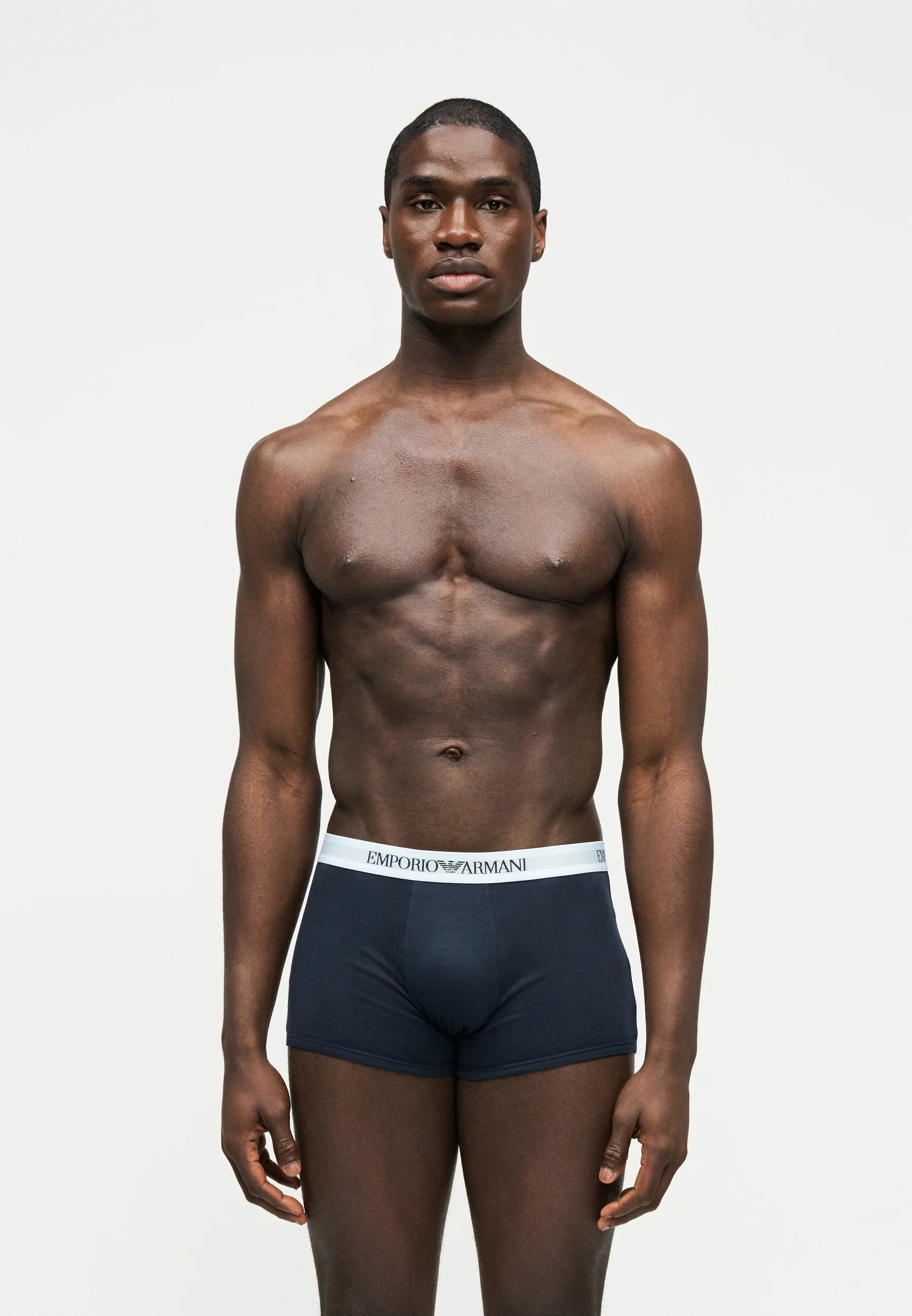 Lot de 3 boxers Emporio Armani PURE - Bleu